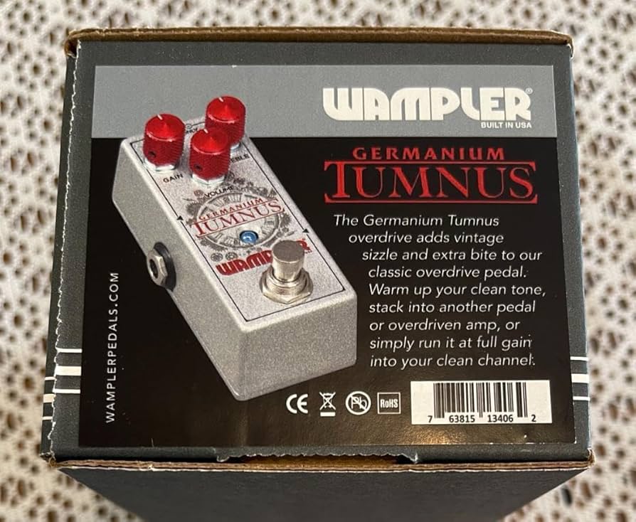 Wampler Germanium Tumnus 完売 Klon Centaur Germanium Tumnus Deluxe - Wampler Pedals