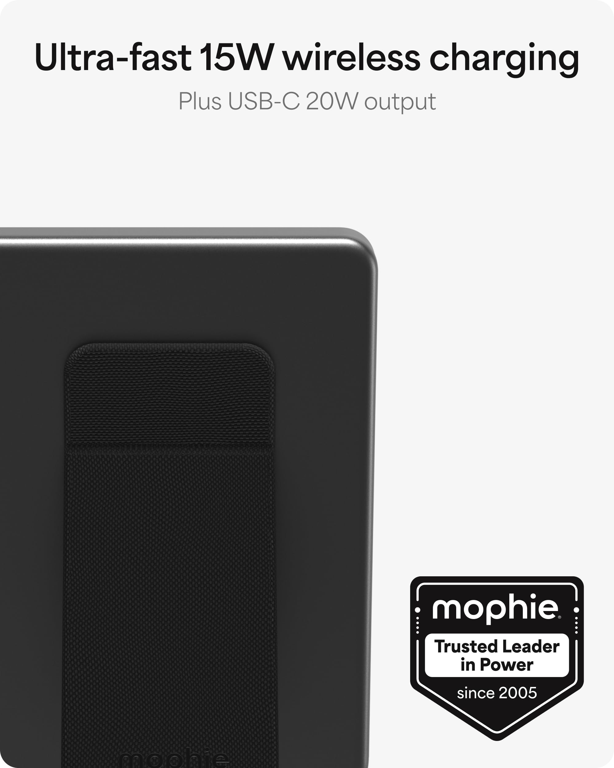 Amazon.com: Mophie Powerstation Wireless Slim with Stand 5,000mAh