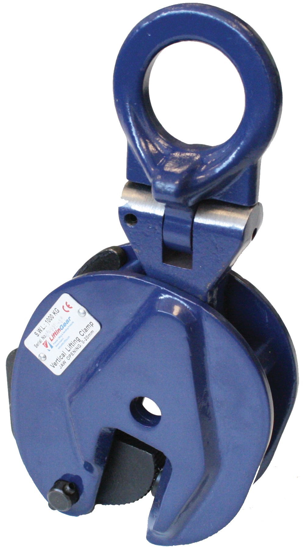 Liftingear 3 Tonne Vertical Lifting Plate Clamp 0-30Mm