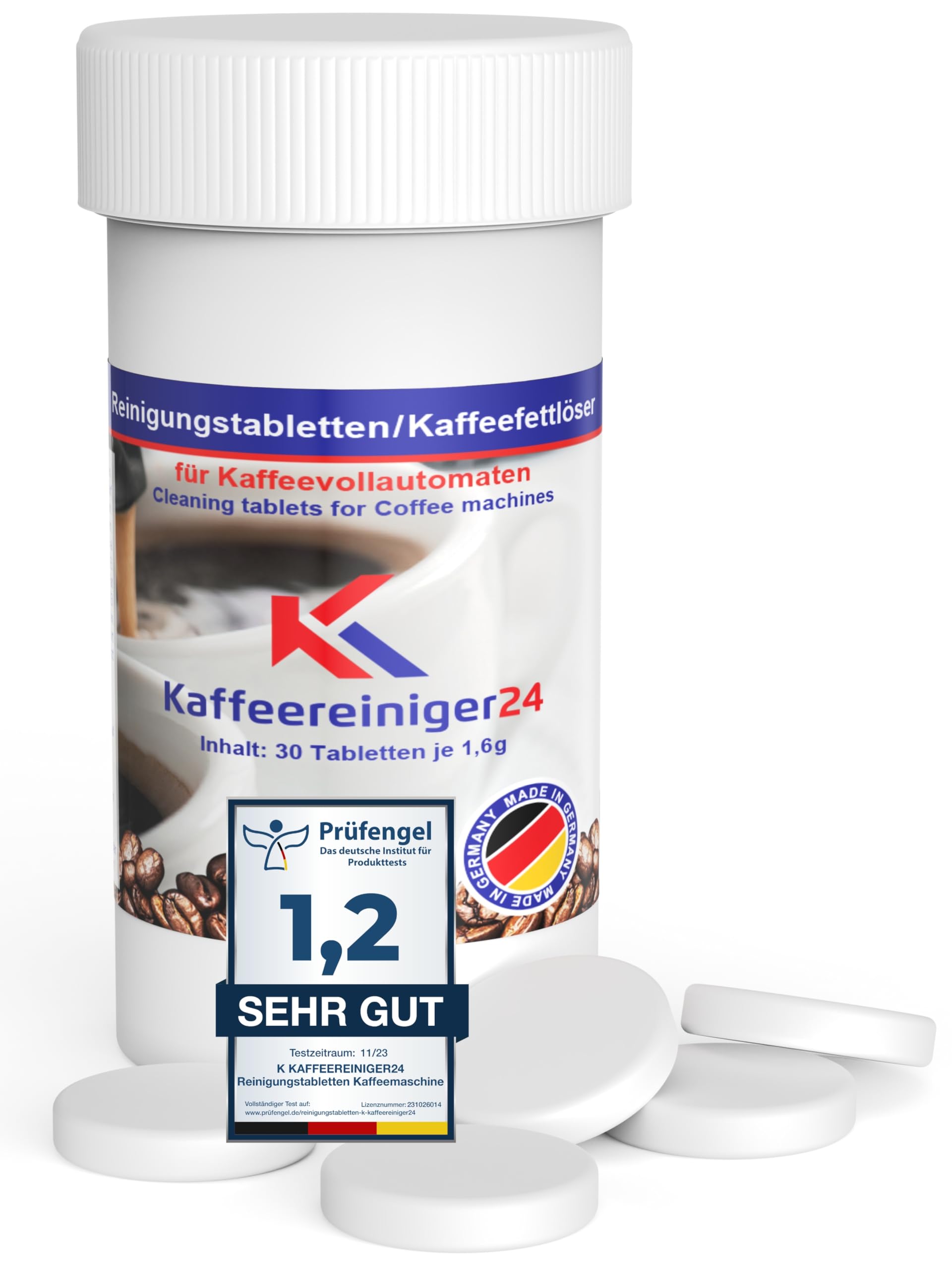 WoldoClean 10x Pastiglie Pulizia Macchine Caffè