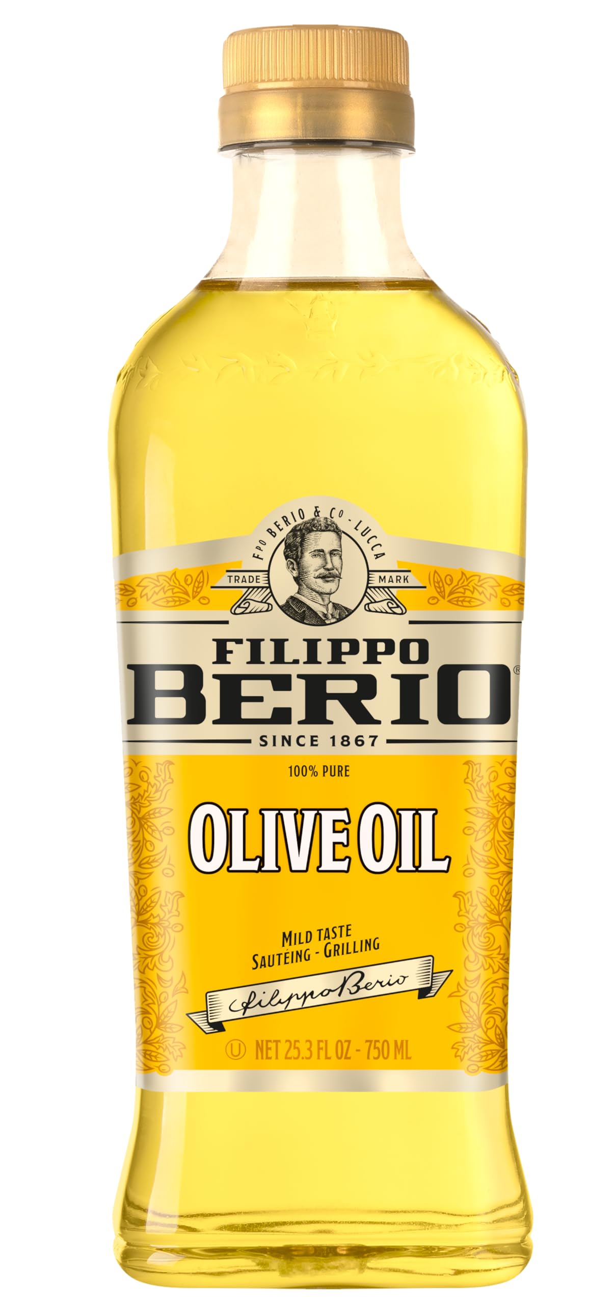 Filippo Berio Pure Olive Oil, 25.3 Ounce rPET Bottle