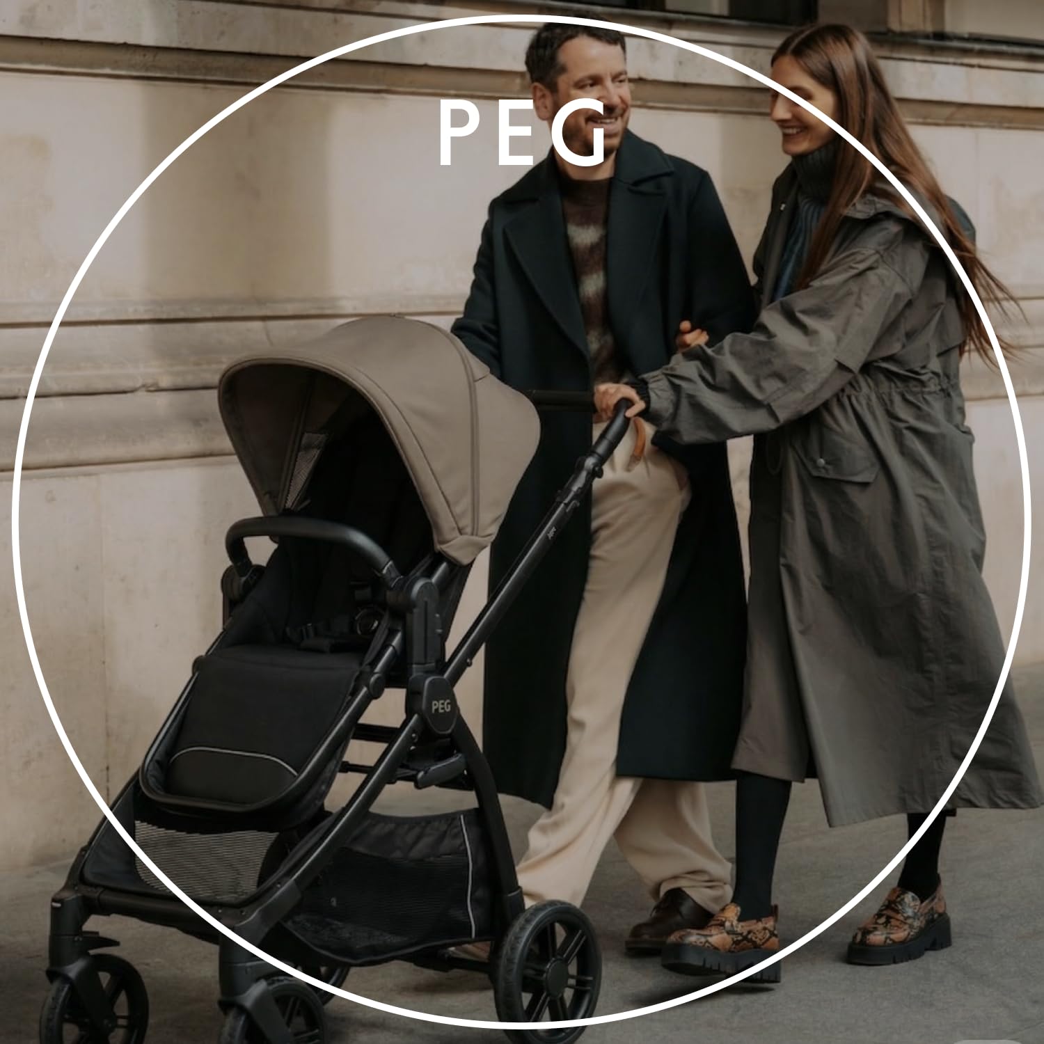 PEG Double Adapters Ypsi/Z4 - Doppeladapter für Peg Perego Ypsi und Z4 Buggys