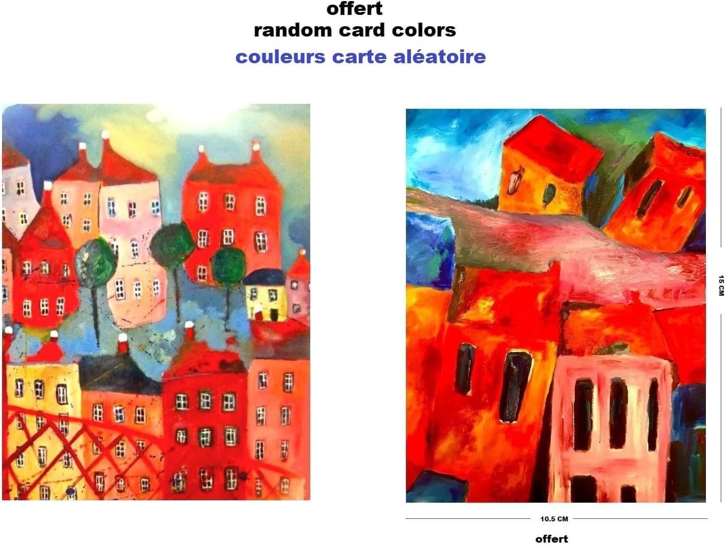 Sennelier Pastels à Huile 48 Couleurs (France) et 1 Cartes Postales