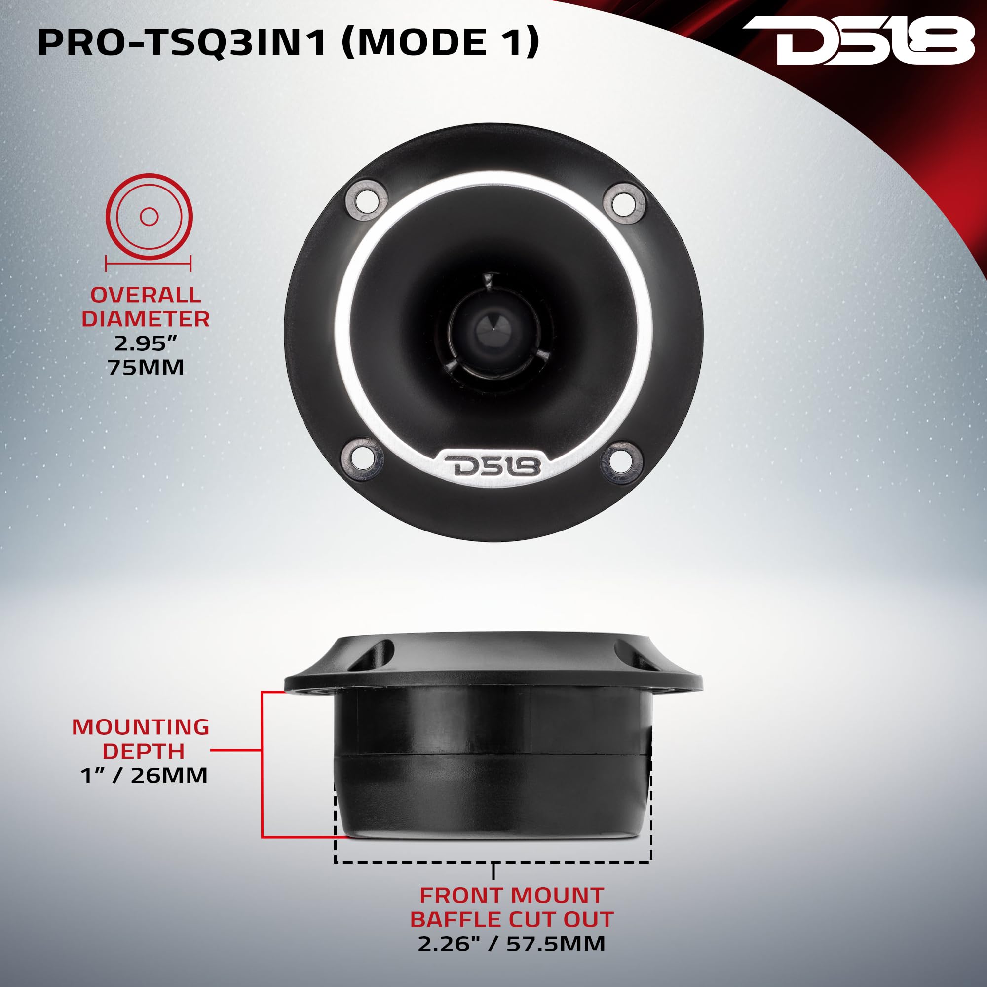 Amazon.com: DS18 PRO-TSQ3IN1 1