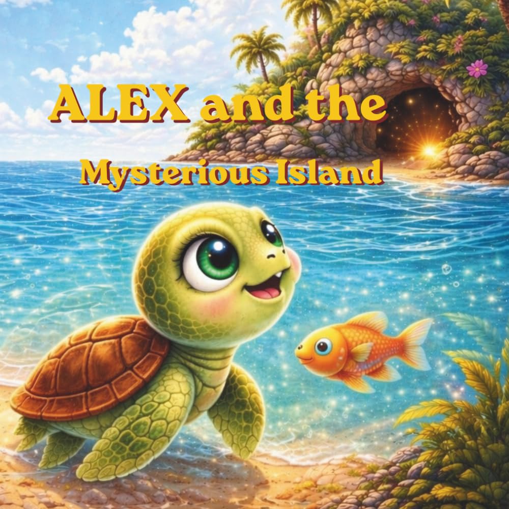 Alex and the Mysterious Island: A Gentle Bedtime Story About Curiosity, Safety, and Growing Up ( Ages 3-6 )