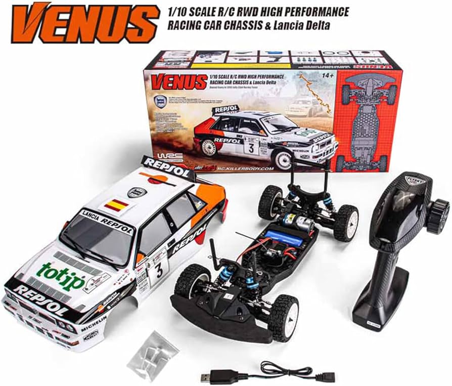 Amazon.co.jp: HiPlay Killerbody 1/10 ランチア・デルタ 後輪駆動