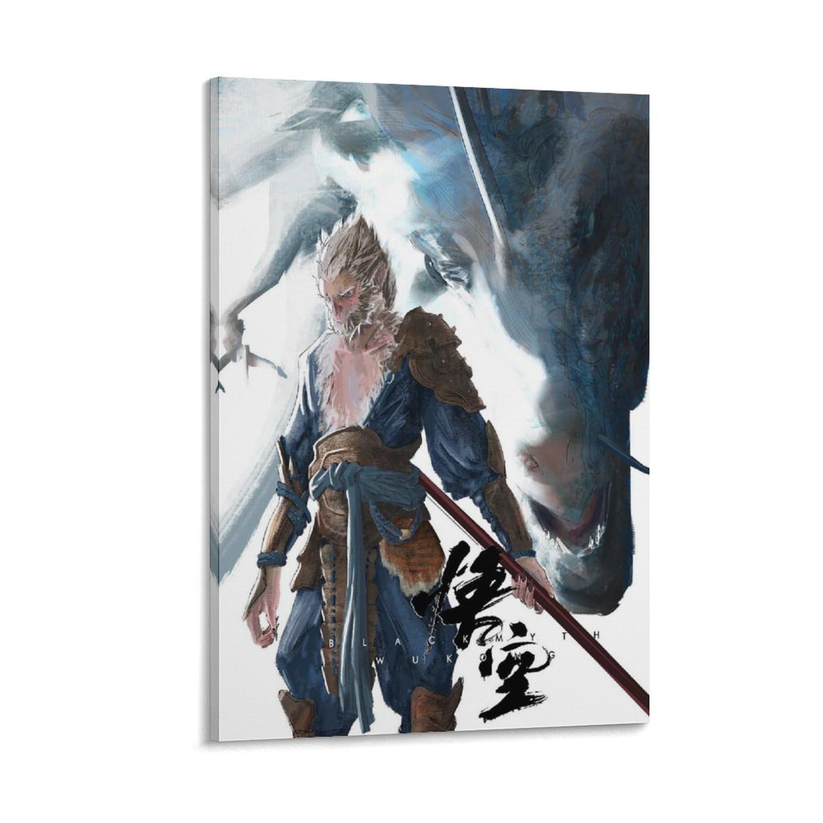 Amazon.co.jp: 黒神話 悟空 Black Myth Wukong ポスター プリント 