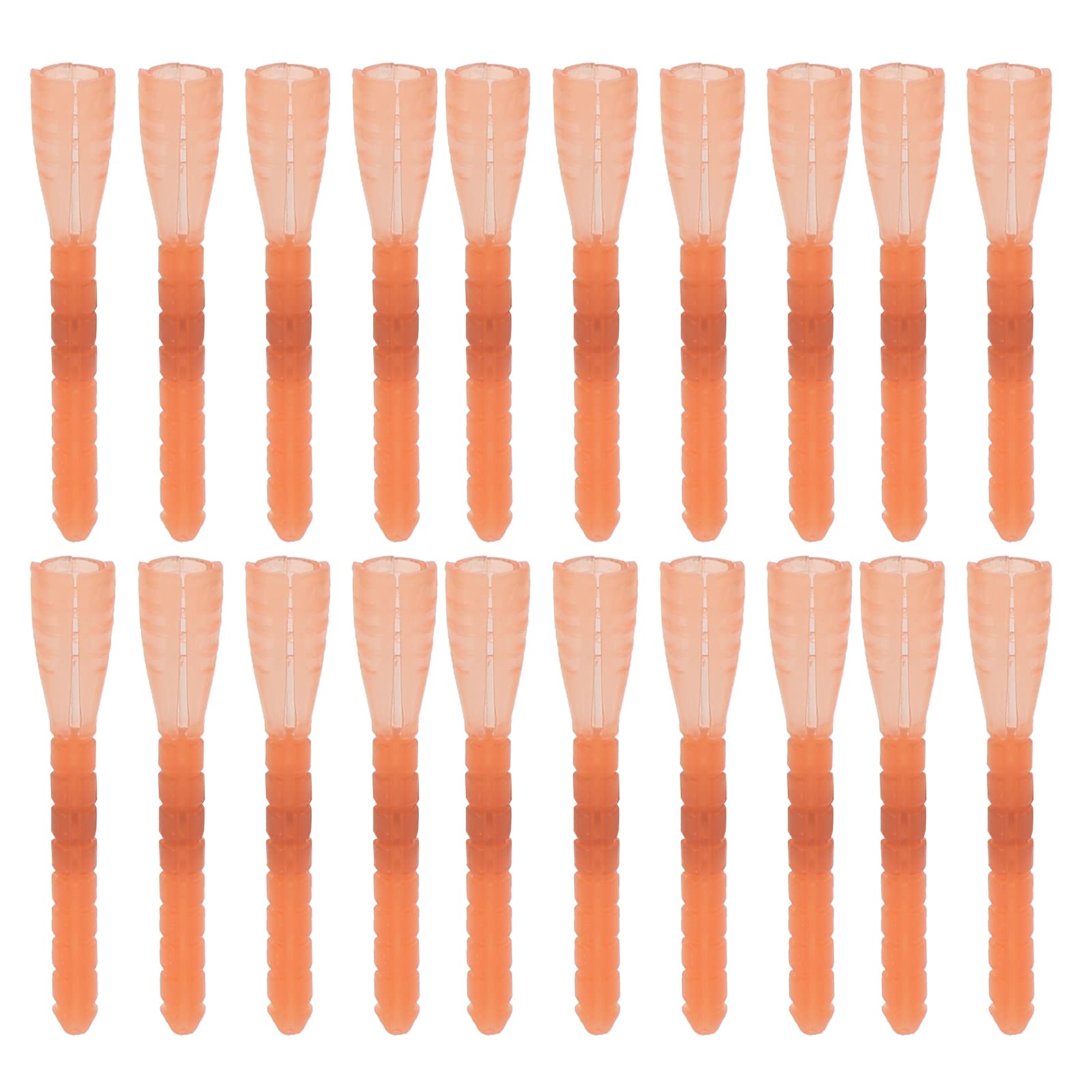 Yuecoom Carp Rigs Line Aligners, 20PCS EVC Lightweight Imitation Fishing Line Threading Devices for Outdoor Carp Fishing