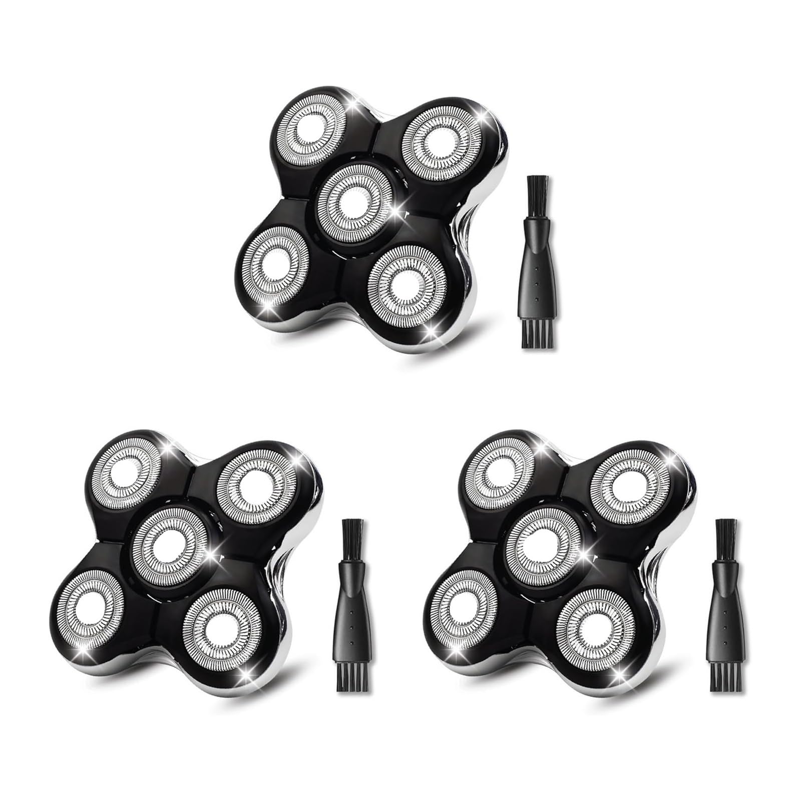 Cabezales de repuesto for afeitadora, compatibles con Remington | Afeitadora de cabeza Balder Pro XR7000(3pcs)