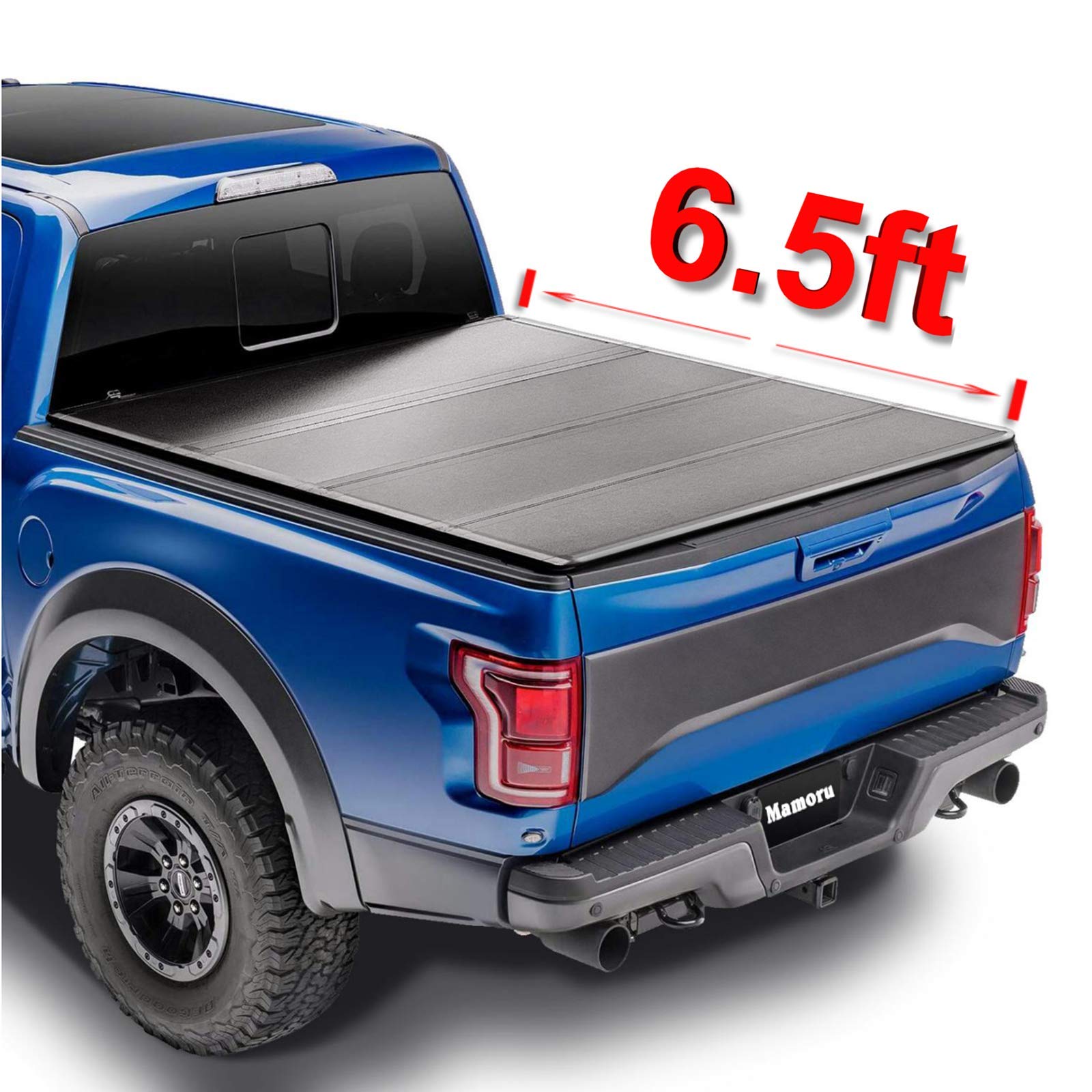 Mamoru Hard Tri-Fold Truck Pickup 6.5ft Bed Cover for 2014-2026 Silverado Sierra 1500 Tonneau Cover | 2015-2019 Silverado Sierra 2500HD 3500HD Tonneau Cover