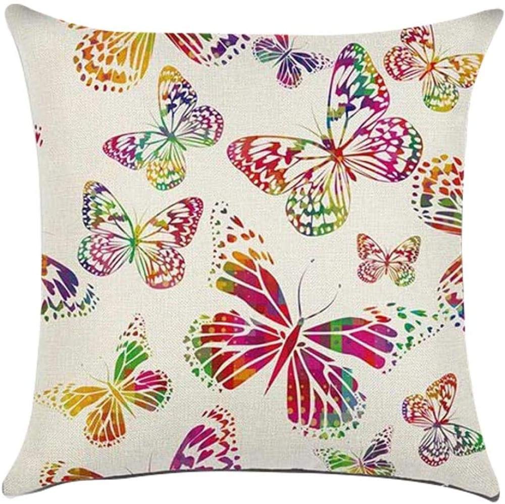 Swono Stile Fattoria Federa Per Cuscino Decorativo 18 X 18 Per Divano Divano In Cotone Lino E Cos Insieme Hanno Costruito Una Vita Che Amavano Insp~p117845210