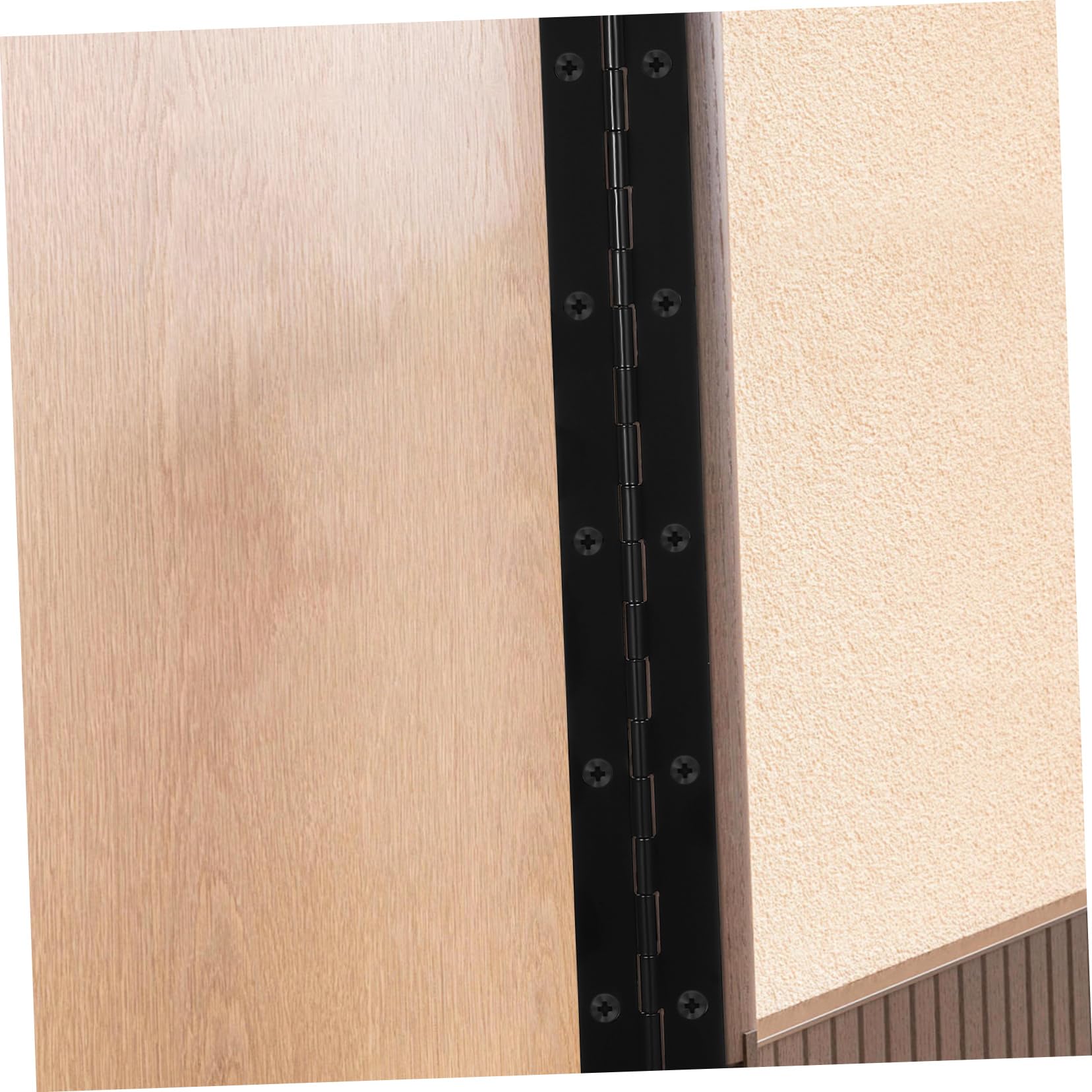 Gadpiparty 8pezzi Cerniere Metalliche Lunghe Per Mobili Legno Da Cerniere Resistenti Ferro Per Armadi e Pianoforti Include Viti Design Semplice e Versatile