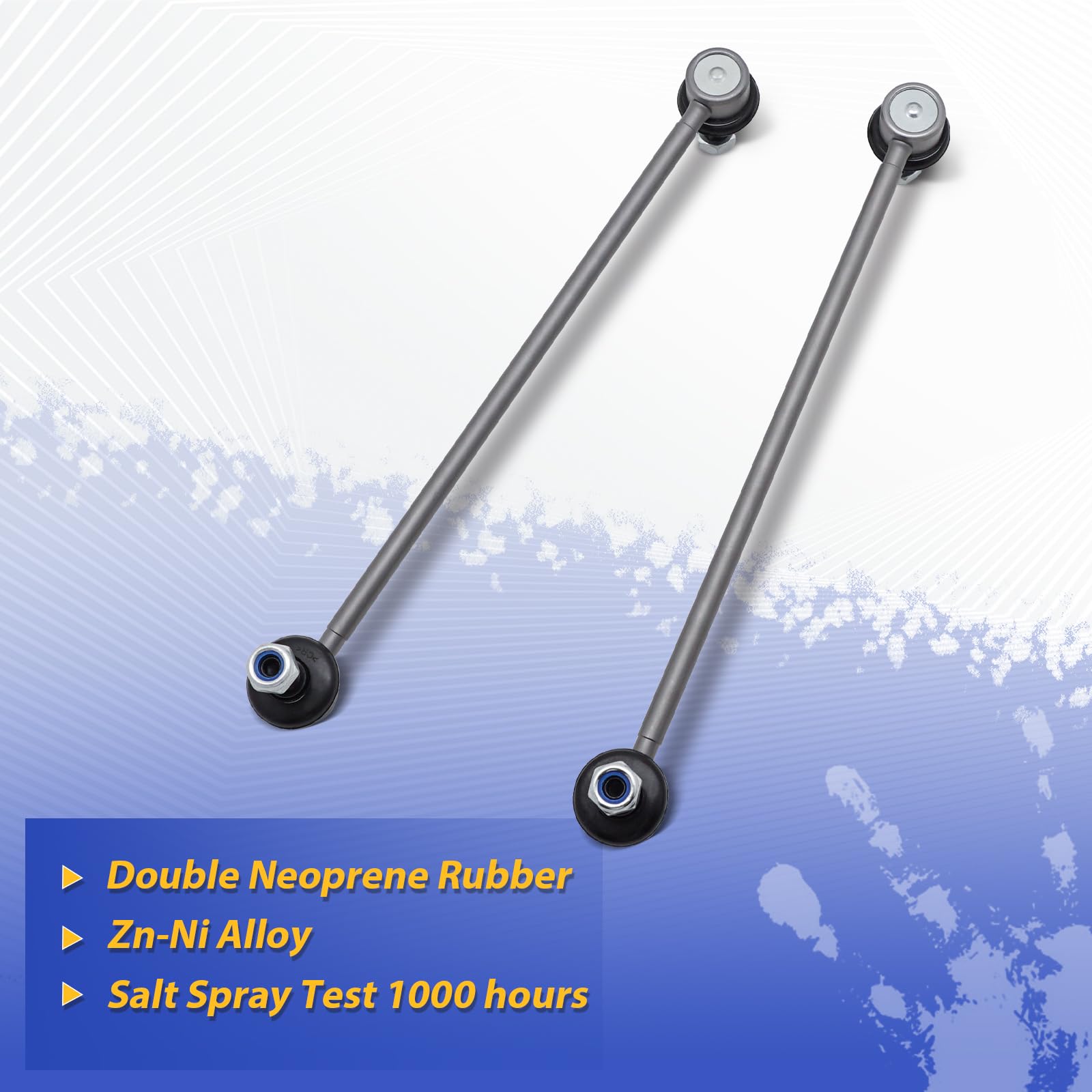 Amazon.com: Zinc-Nickel Alloy Front Stabilizer Sway Bar Links for