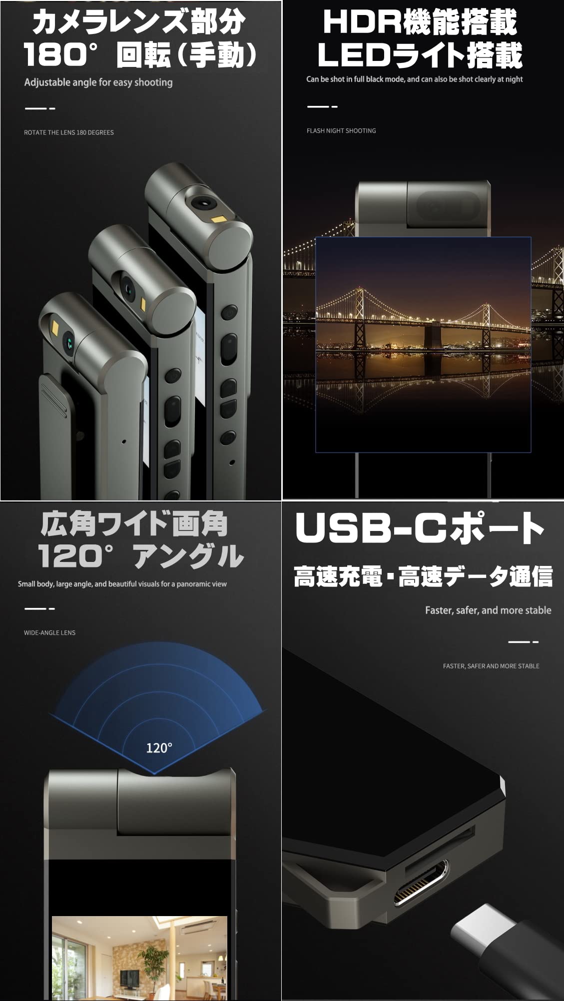 最新TB-B40液晶画面付き小型防犯カメラ 2K 高画質 録画 録音 記録 証拠 最新TB-B40液晶画面付き小型防犯カメラ 2K 高画質 録画 録音