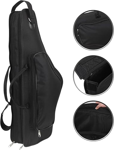 Miniatura 8 de Estuche para saxofón alto Accesorios para mochila Saxofón tenor Estuche para saxofón alto Bolsa de transporte para saxofón universal Contenedor de