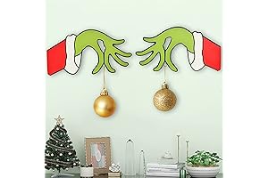 Christmas Thief Grinch Plush Hand Tree Decor