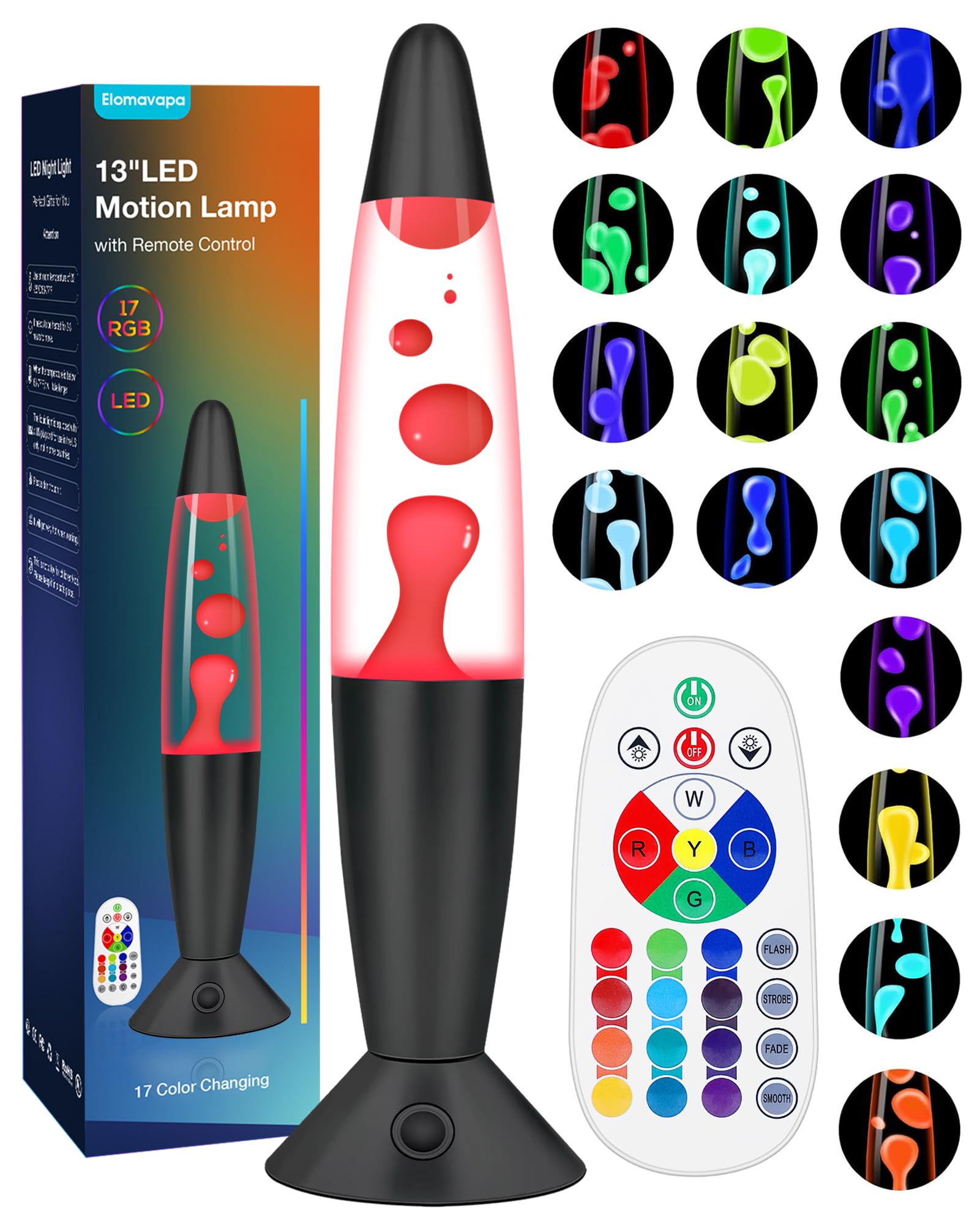 ELOMAVAPA Liquid Motion Lamp