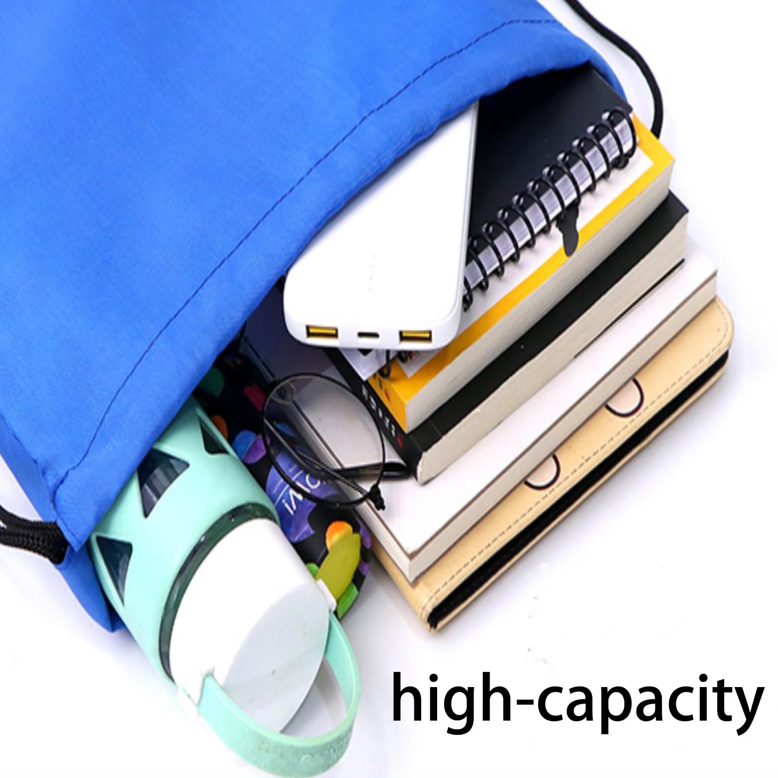 3 pièces Sac à dos à cordon,sac à dos imperméable en polyester,sac de sport pour le sport,la gymnastique et la natation,sac de rangement de voyage pour enfants et adultes, unisexe(3couleurs)