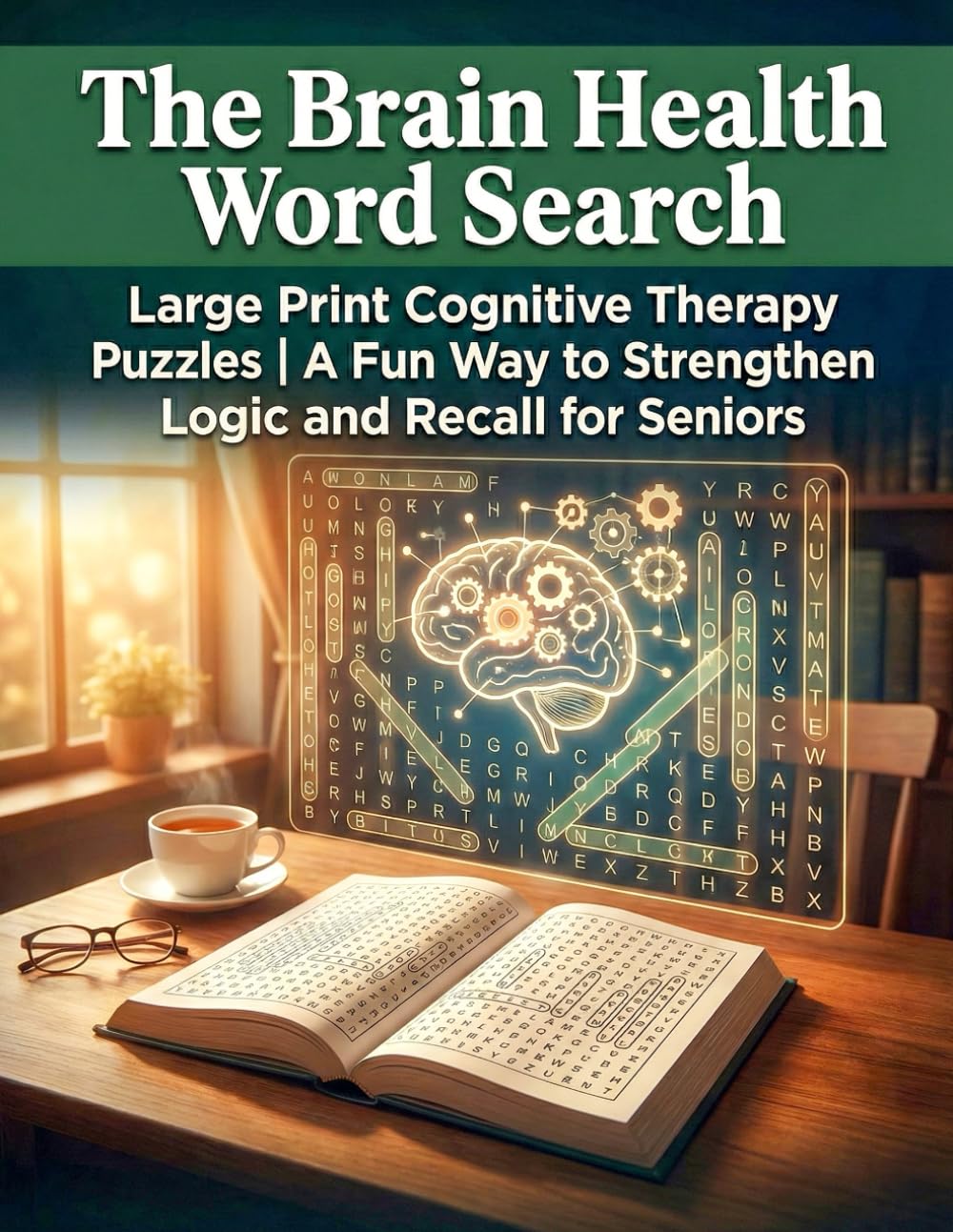 The Brain Health Word Search: Large Print Cognitive Therapy Puzzles | A Fun Way to Strengthen Logic and Recall for Seniors