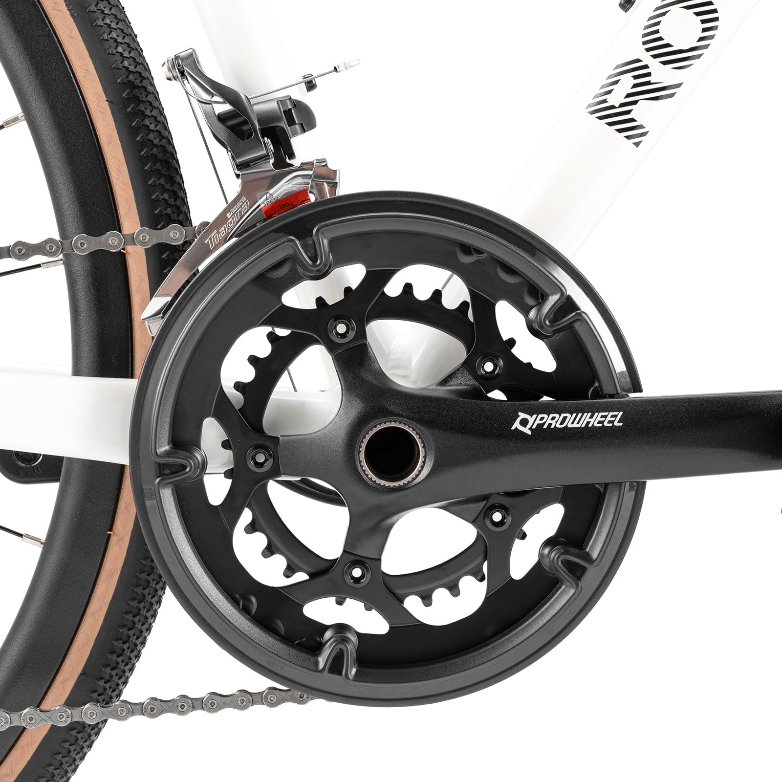 ROCKBROS SPIN Trekking Bicicletta 28 Pollici, Bicicletta lbrida in Lega di Allumini, 20 Velocità, Freni a Disco, Uomo e Donna, 700C