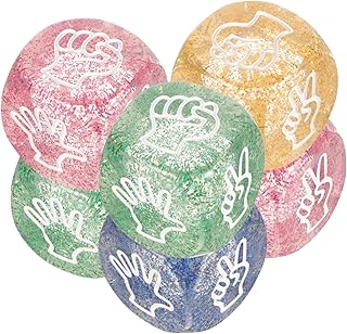 COHEALI 6 Pçs Peneira De Festa A Granel Para Dados Para Layouts De Dados De Jogo Dados De Adivinhação De Dedo Dados De Festa Jogo De Dados Adereços Dados Domésticos Ordem De Bebida