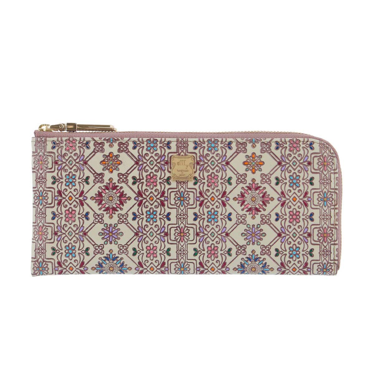 Amazon | [efffy] [エフィー] 長財布 L字ファスナー レディース 友禅