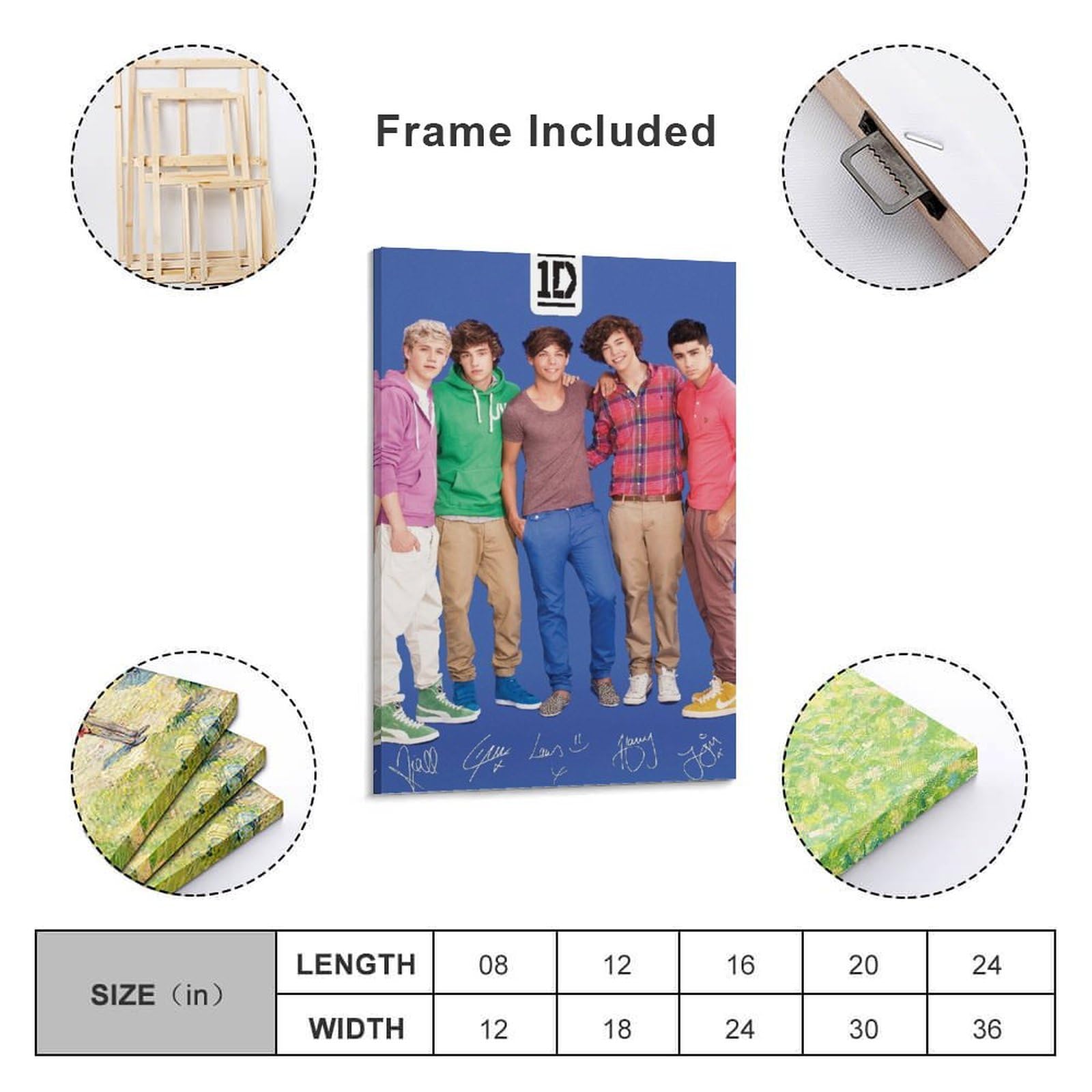 Amazon.co.jp: One Direction ワン・ダイレクション ポスター 印刷