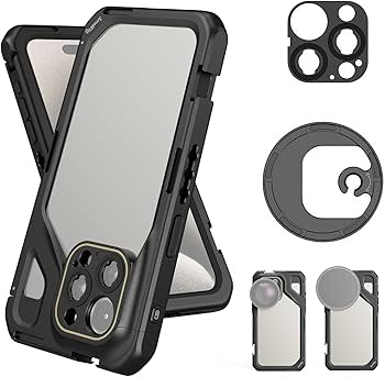 Amazon.co.jp: SmallRig スマホビデオリグケージ iPhone 15 Pro専用 Amazon.co.jp: SmallRig スマホビデオリグケージ iPhone 15 Pro専用