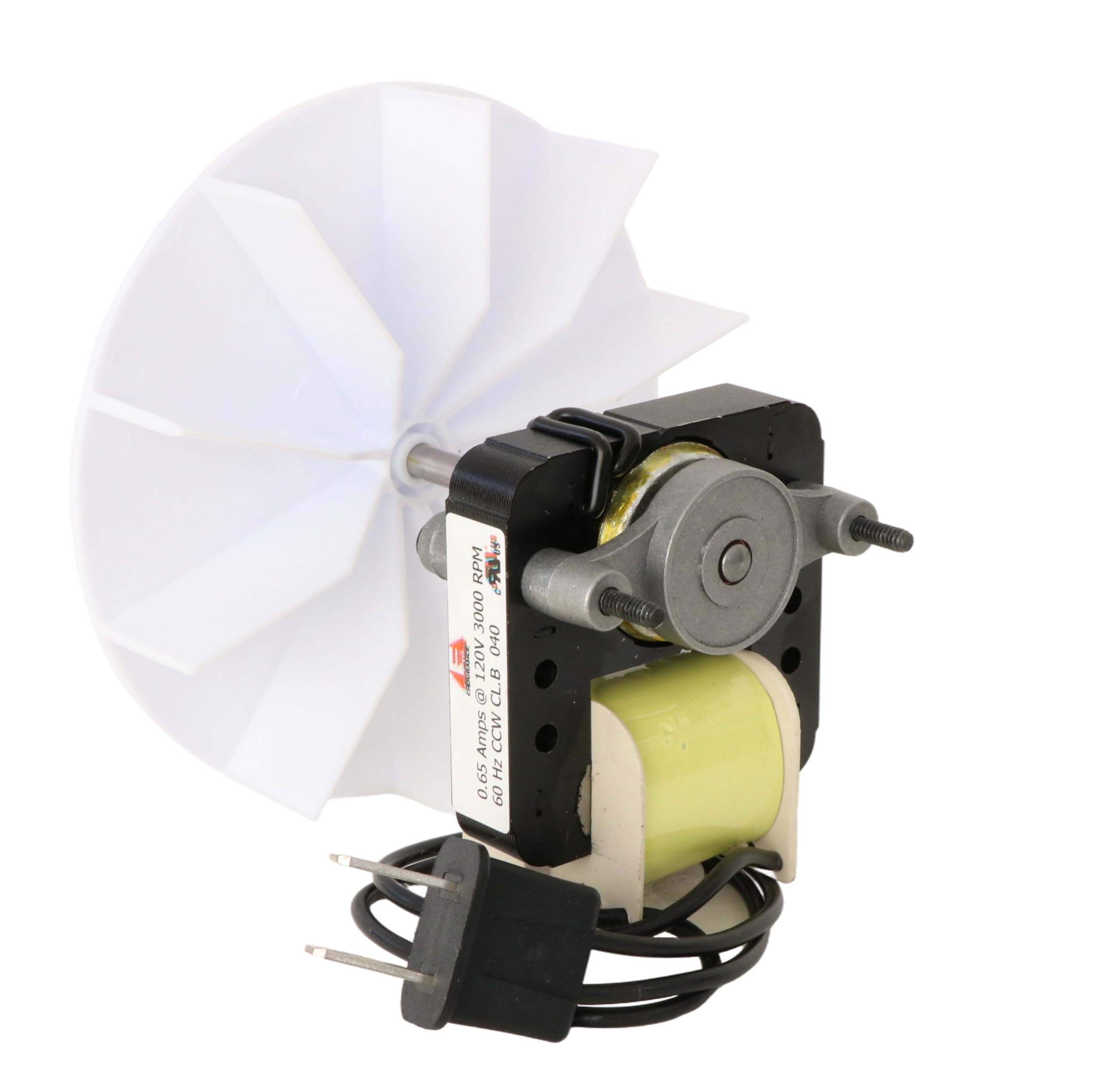 Universal Bathroom Vent Fan Motor Replacement Electric Motors Kit SM550 Compatible with Nutone Broan 50 CFM120V Replace C01575 65100 EM550 EM750 by