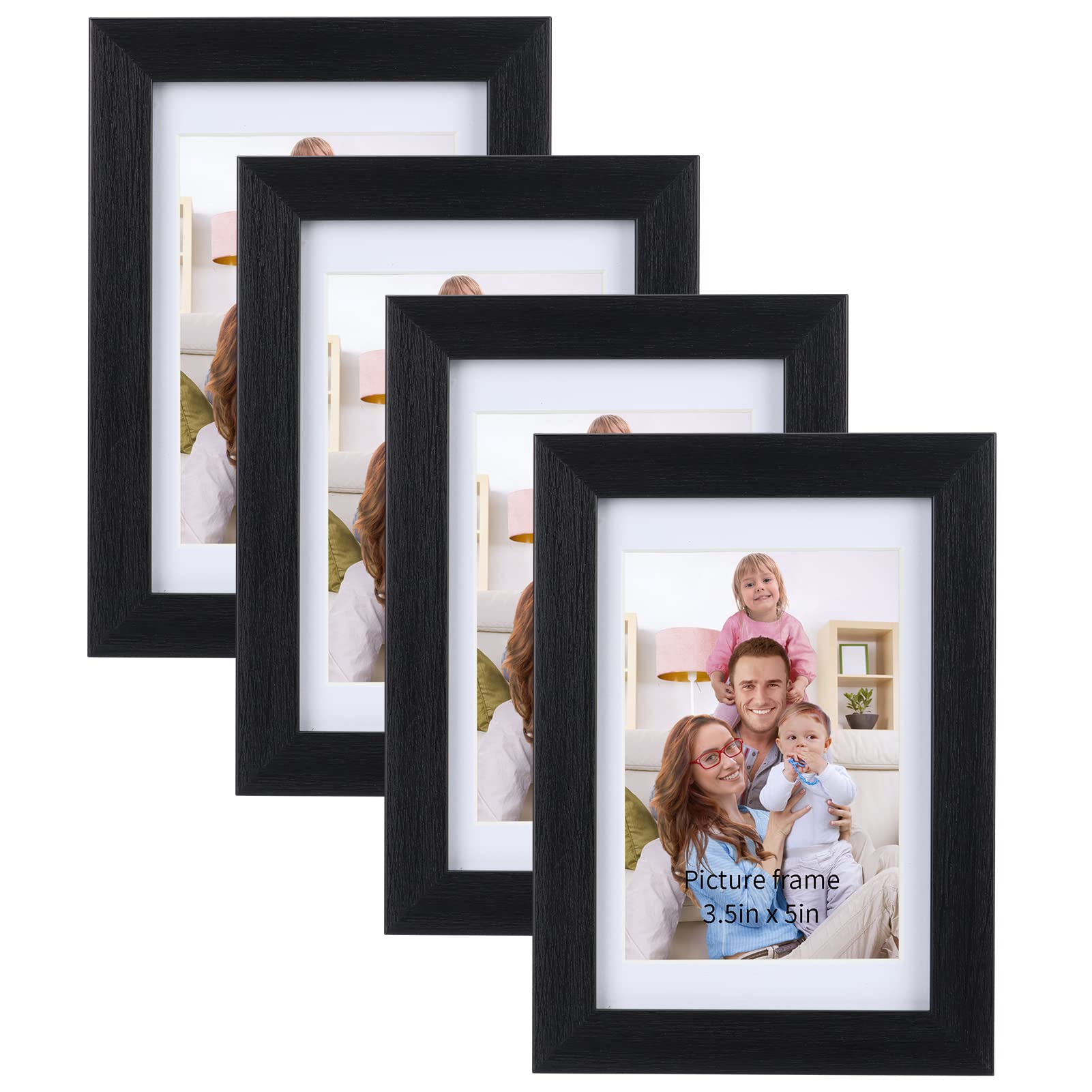 Cadres photo noirs pour protéger et suspendre vos photos souvenirs