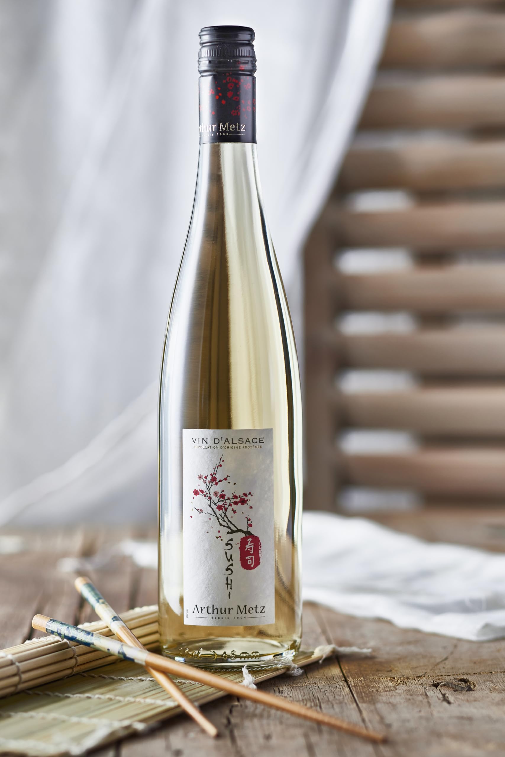 Arthur Metz - Sushi, Vin Blanc sec et aromatique d'Alsace (6 x 0,75 L)