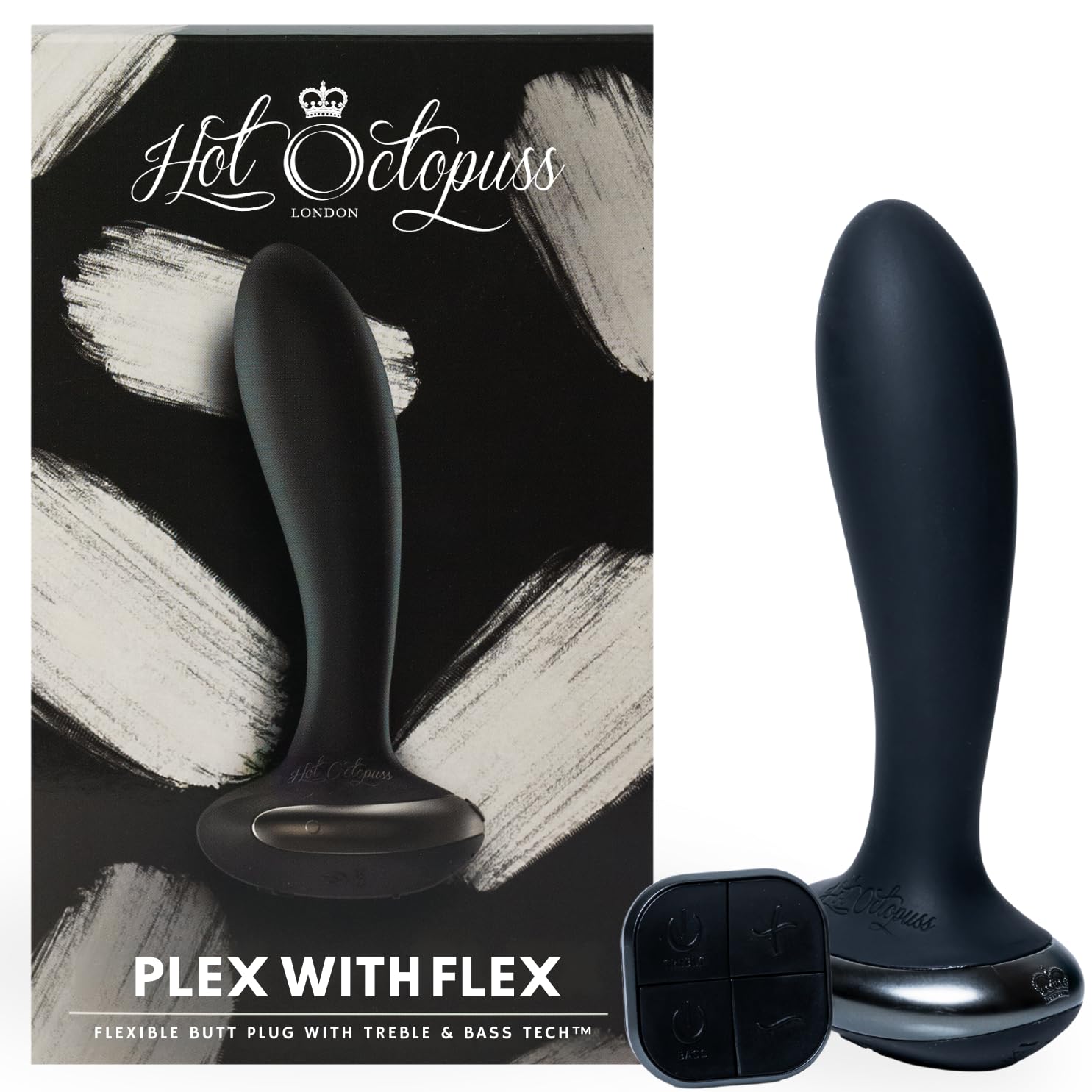 Amazon.com: Hot Octopuss PLEX with Flex | Vibrating Prostate Massager with  Remote Control | Powerful Premium Butt Plug | Rechargeable, Waterproof &  Quiet, 100% Hands-Free Anal Sex Toy Vibrator