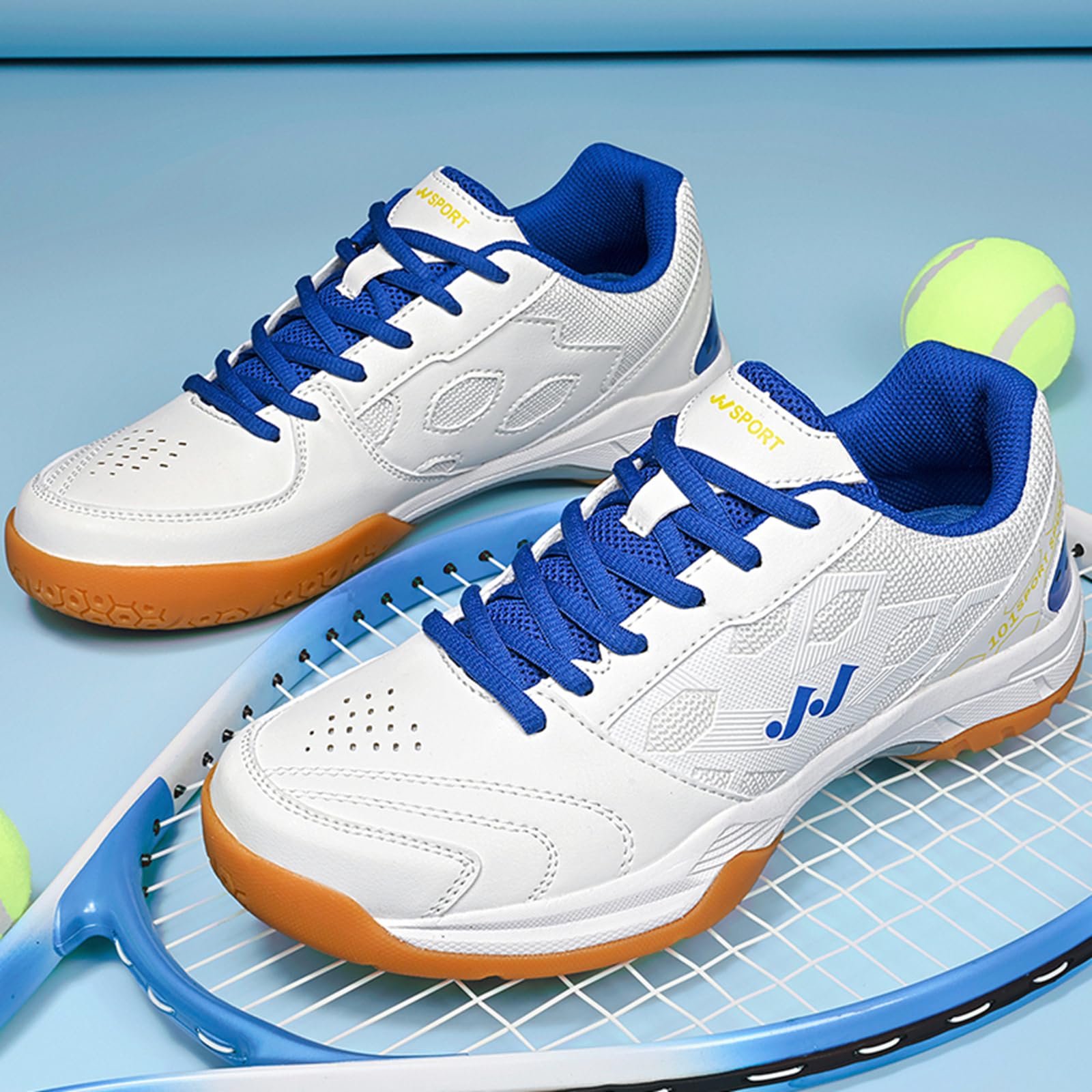Pareja deportiva Harmonie - Zapatillas de bádminton/tenis con doble perfil