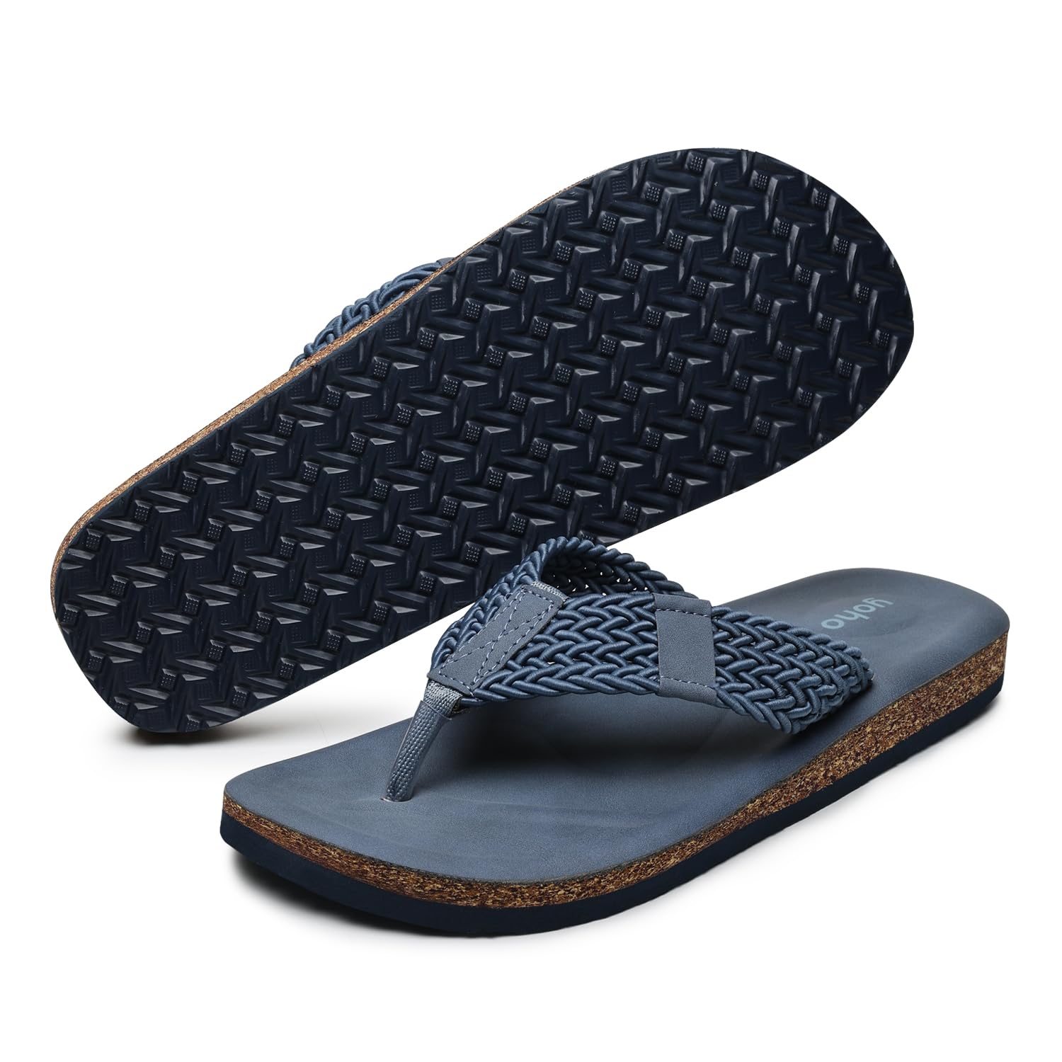 yoho Bonfire Nova Slippers for Men, Cushion Comfort, Lightweight & Anti Skid | Flip Flop for Everyday Use, Footwear for Man/Boys/Gent-picture-24