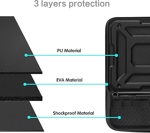 Miniatura 4 de MOSISO Bolsa de hombro para laptop compatible con MacBook Air 13 M2 A2681 A2337 M1 A2179 A1932  Pro 13 M2 M1 A2338 A2251 A2289 A2159 A1989 A1706