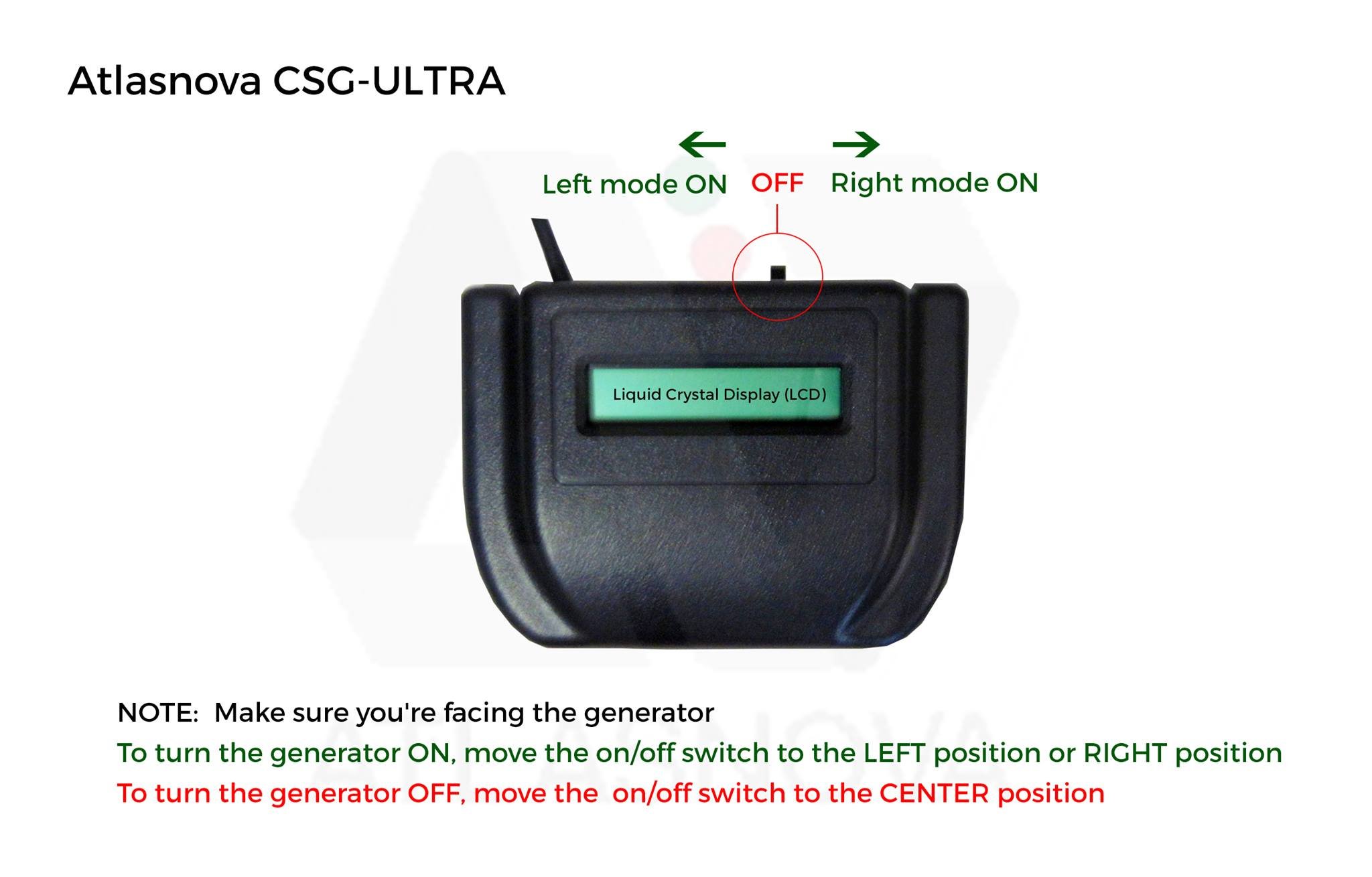 Atlasnova Half-Gallon Colloidal Silver Generator - Ultra. Made in USA! with LCD.