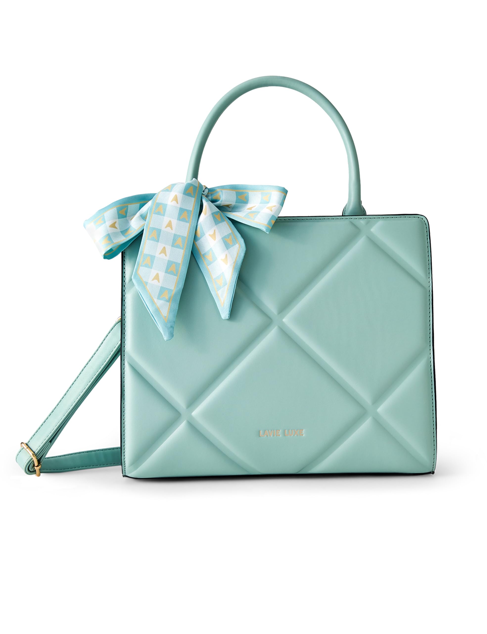Women's Quare25 Medium Debossed Satchel Handbag for Women | Satchel Bag for Work | Ladies purse | Stylish Shoulder Bag | Ladies Gift-image-44
