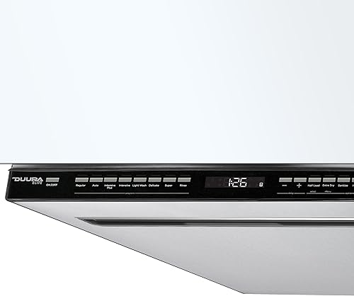 Miniatura 5 de DE1200DWDSS - Lavavajillas de 24 pulgadas integrado con 6 opciones de lavado y 6 ciclos automáticos, construcción de acero inoxidable, pantalla LED