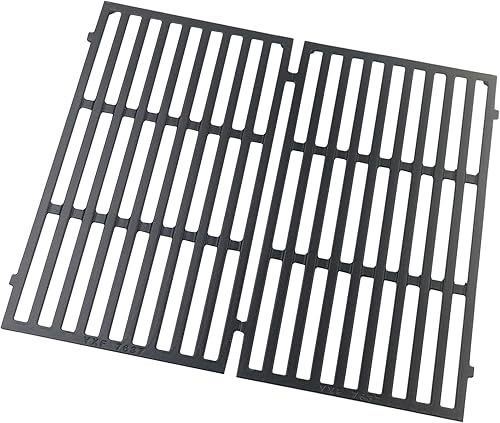 7637 Rejillas de cocina de hierro fundido de 17.5 pulgadas para Weber Spirit & Spirit II 200 Series, Spirit E-210 E-215 E-220 S-210 S-215 S-220,