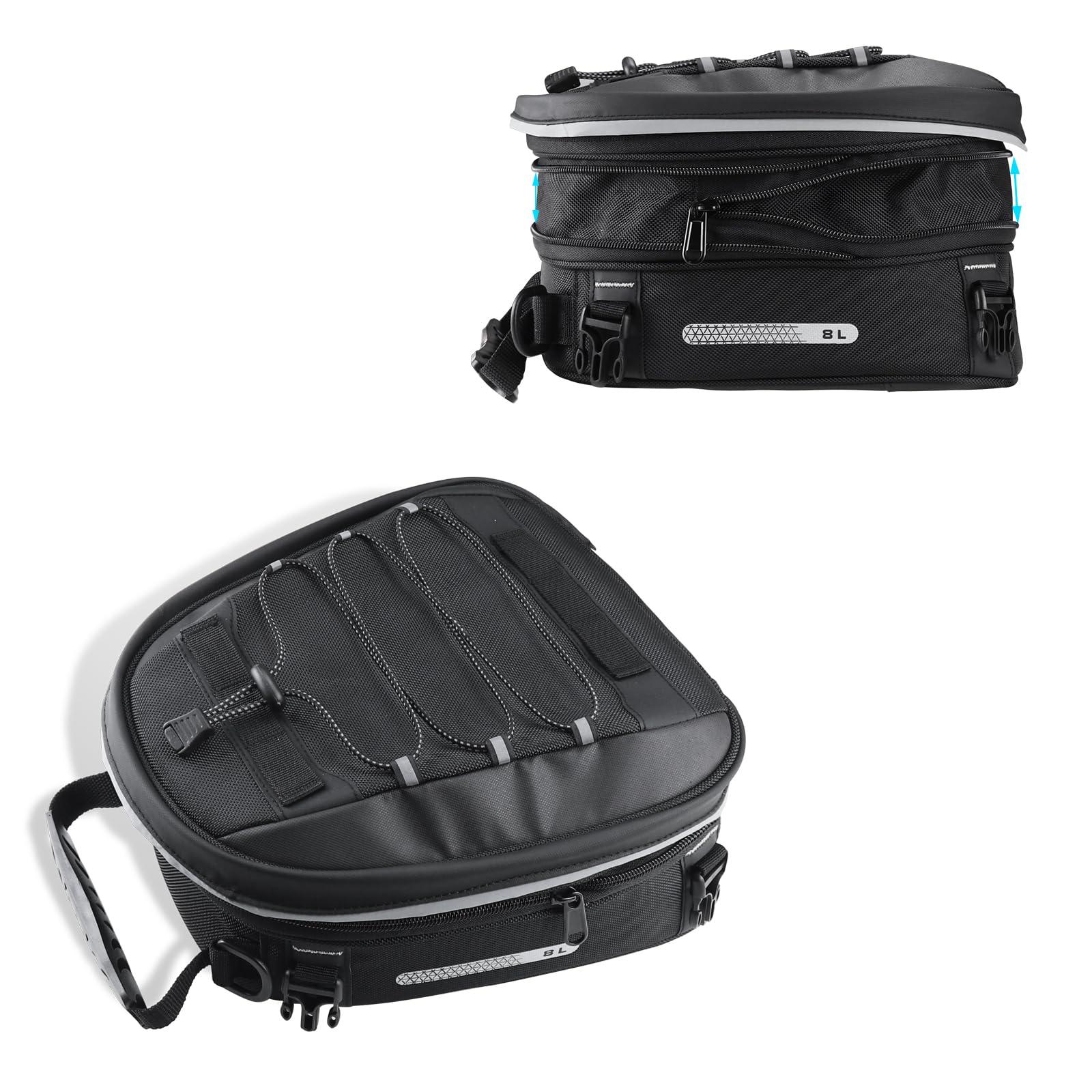 Yemanren-KK For off-road Scooters Rear Seat Bag R1300GS R1250GS CRF1100L Africa Twin F900R F900XR F850GS F750GS Tail Rack bag Universal Tail bags