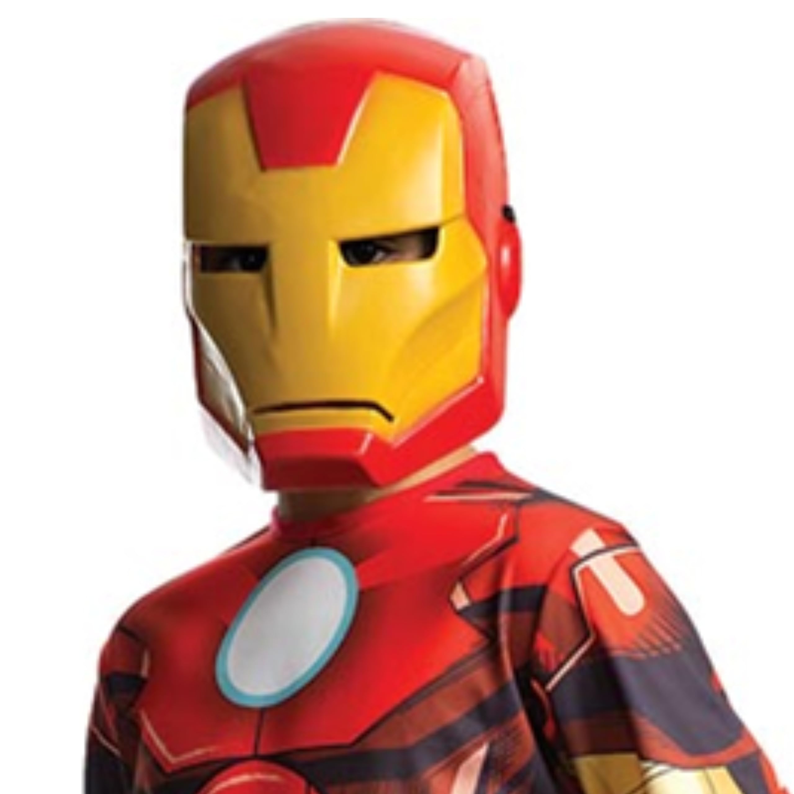 RUBIE'S Avengers Officiel - Déguisement Classique Iron Man Enfant - Taille Enfant au Choix de - Costume Combinaison Rouge avec Masque - Pour Carnaval, Halloween, Idée Cadeau de Noël