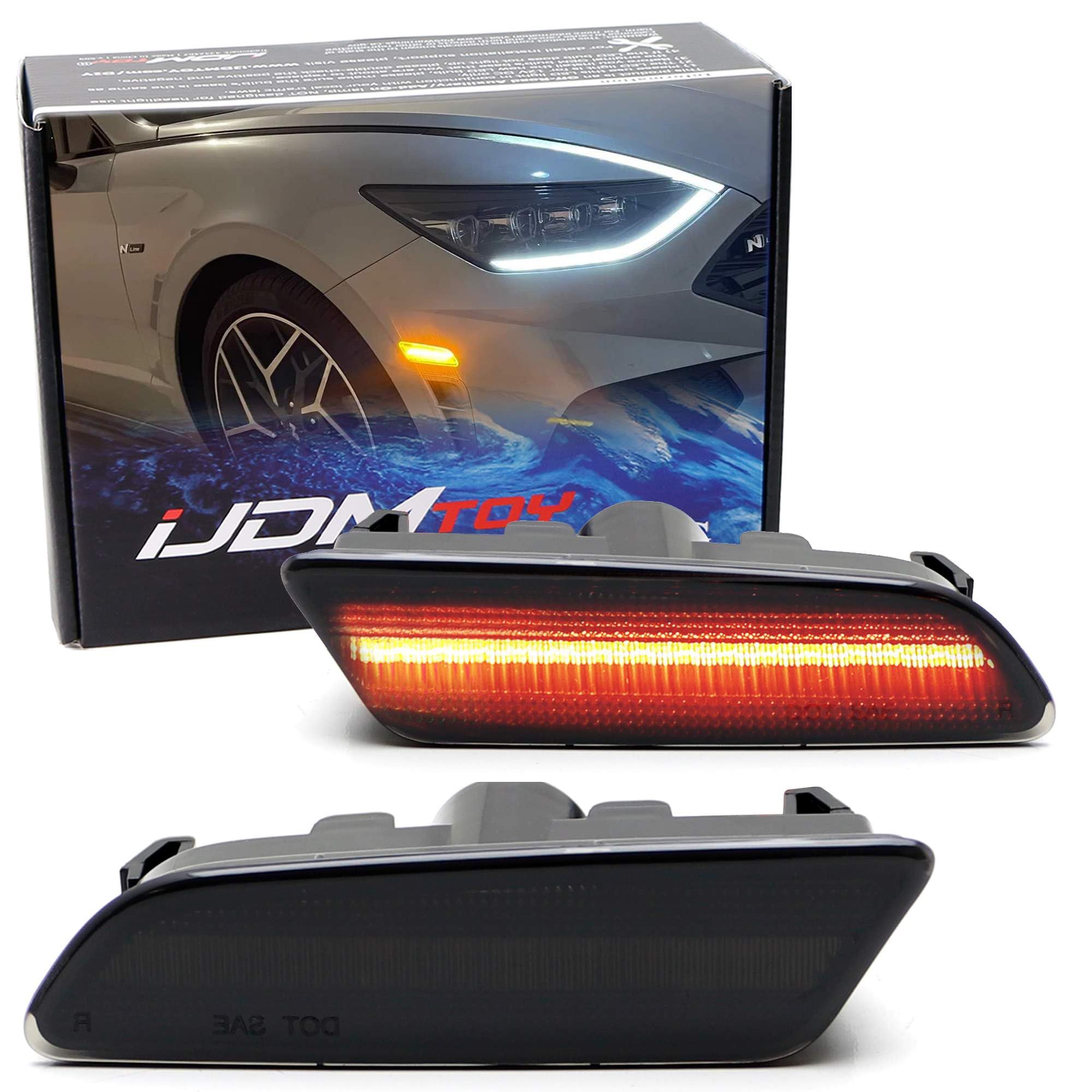 スカイマーク Amazon.com: USR 05-11 911 997 Sidemarker Lamp - LED Smoke