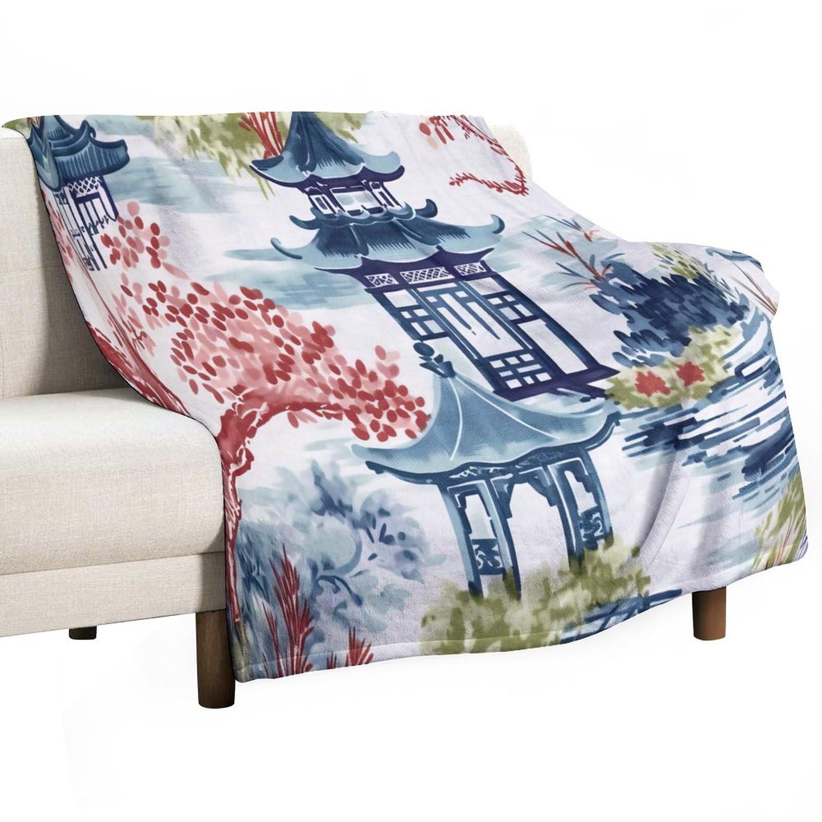 Couverture polaire flanelle anti-peluche pour lit, canapé et animaux