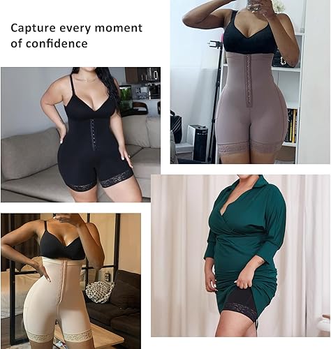 Vista 7 de FeelinGirl Fajas Colombianas Moldeadoras Butt Lifting Shapewear Tummy Control for Women Faja Shorts