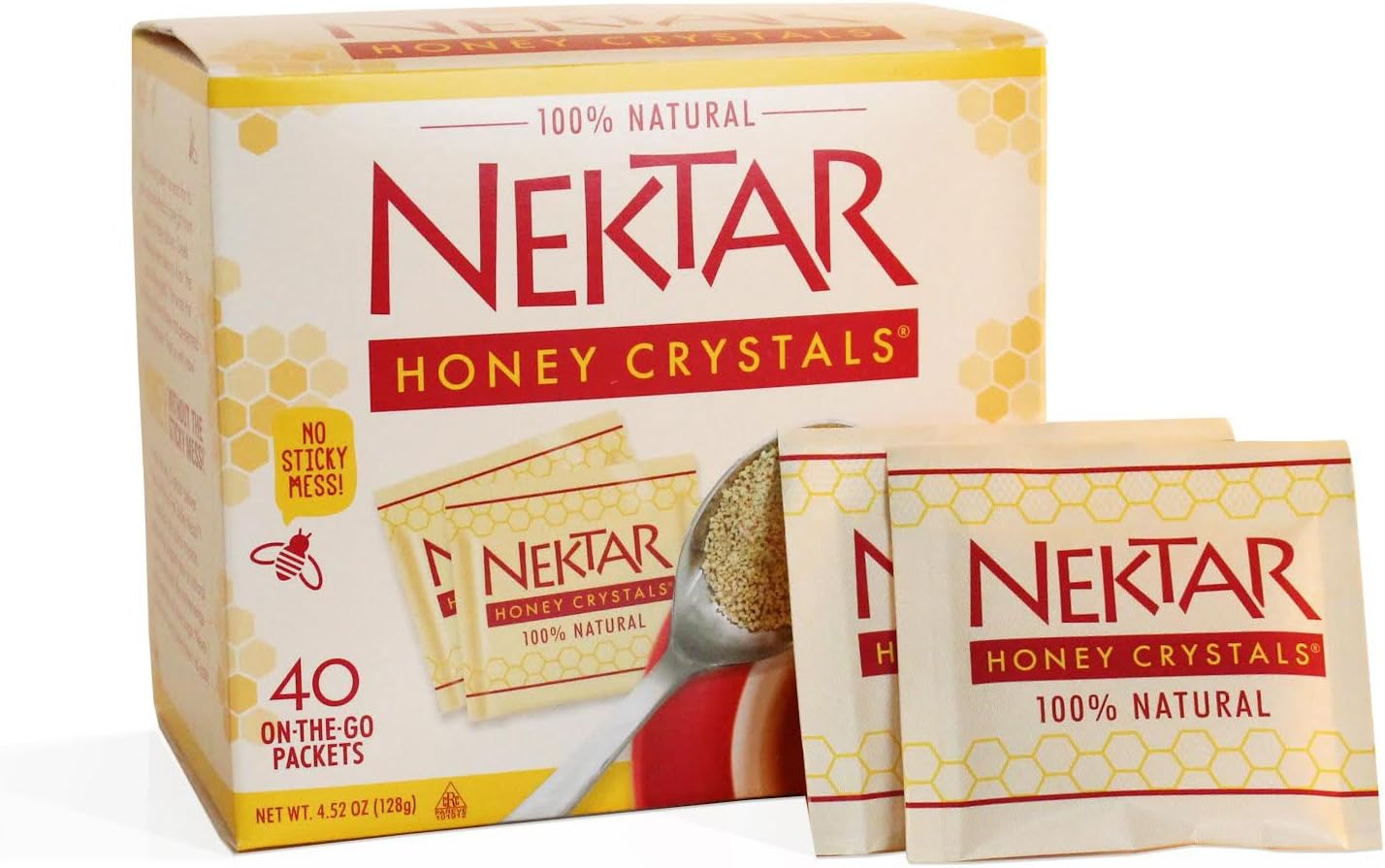 NEKTAR HONEY CRYSTAL PACKET GO