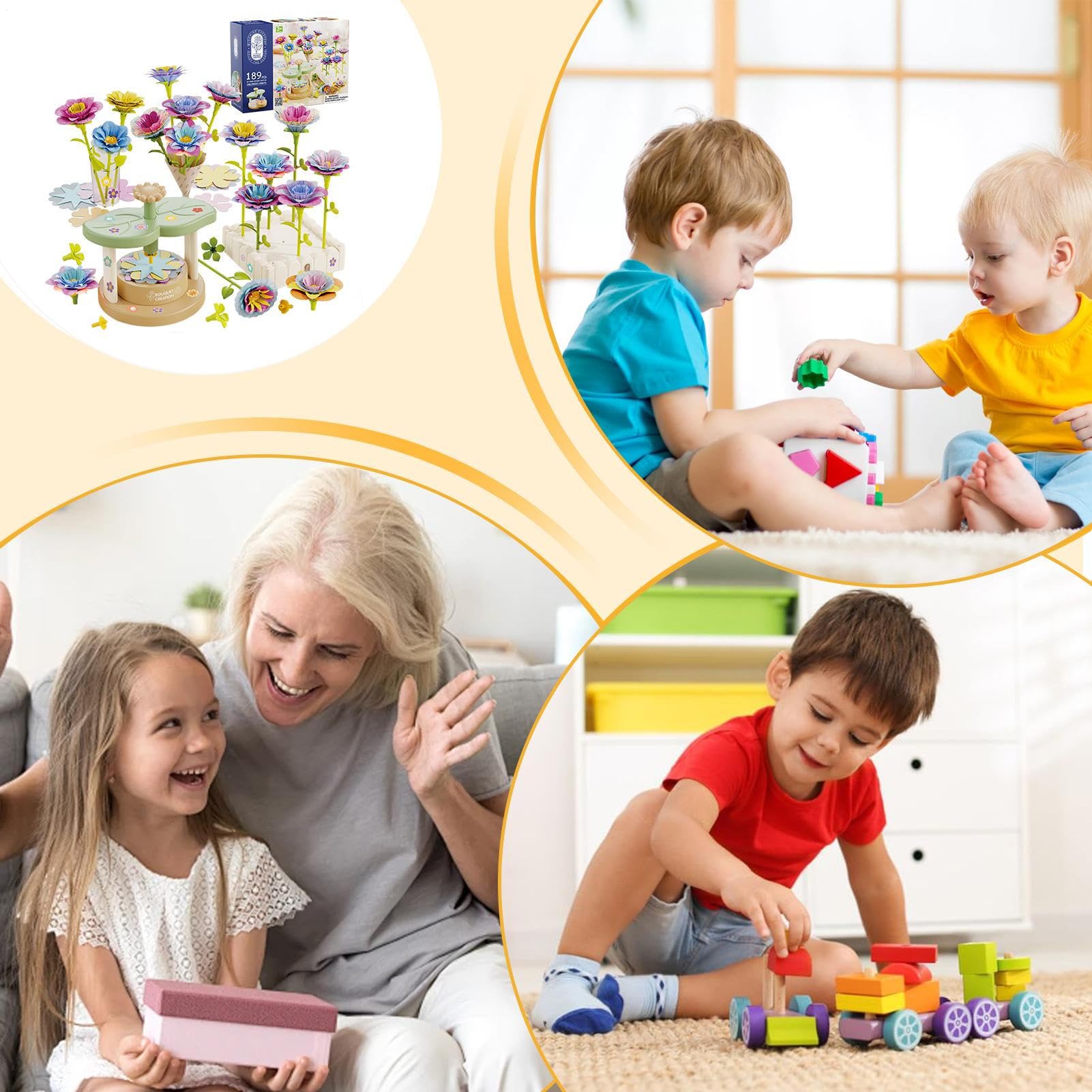 Kit de création de fleurs pour ados Fait Main Éducatif Réutilisable Pour