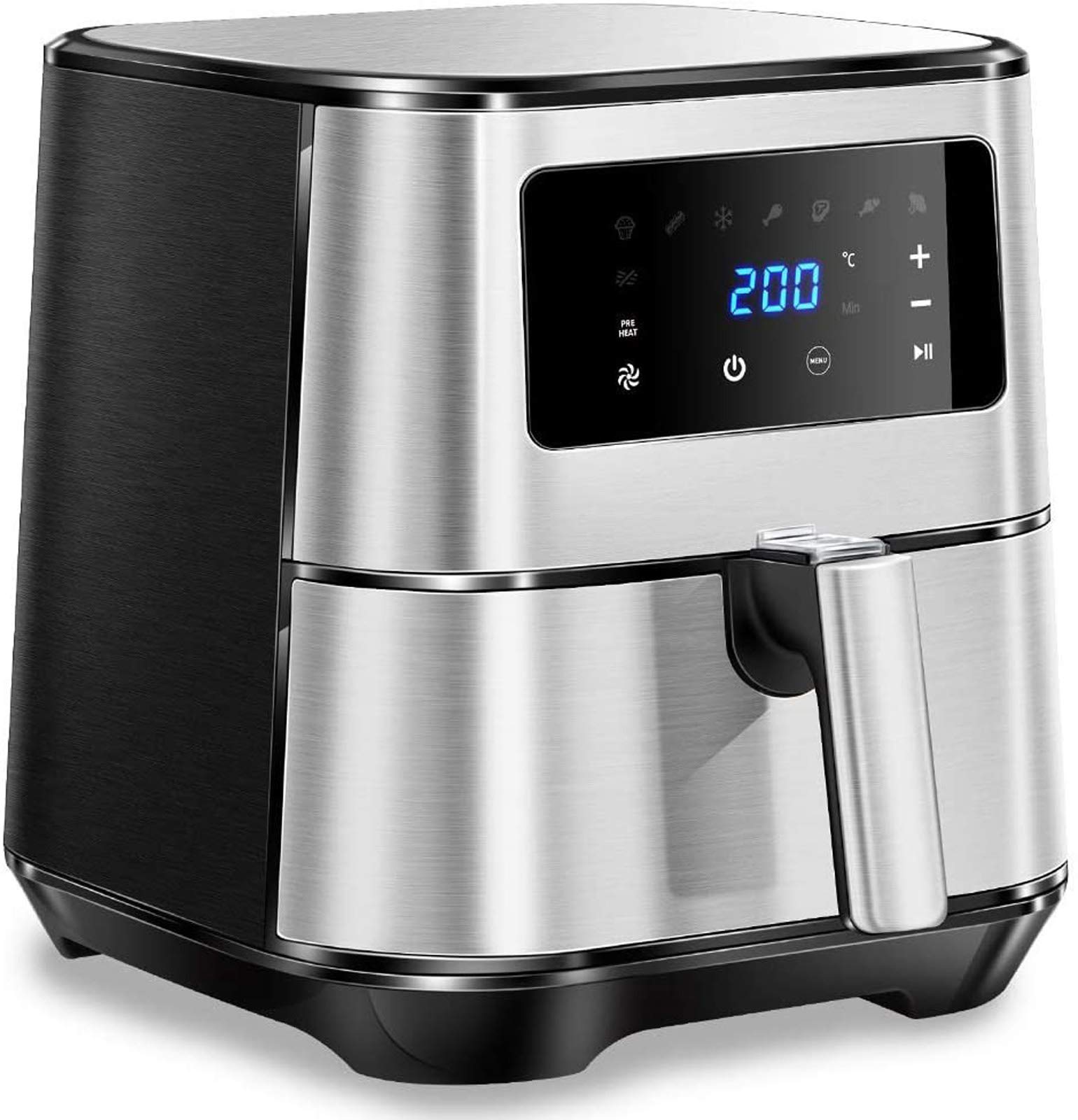 Buy LJXiioo Air Fryer,Hot Air Fryer 3.5 L, Fryer Without Grease, 1500W
