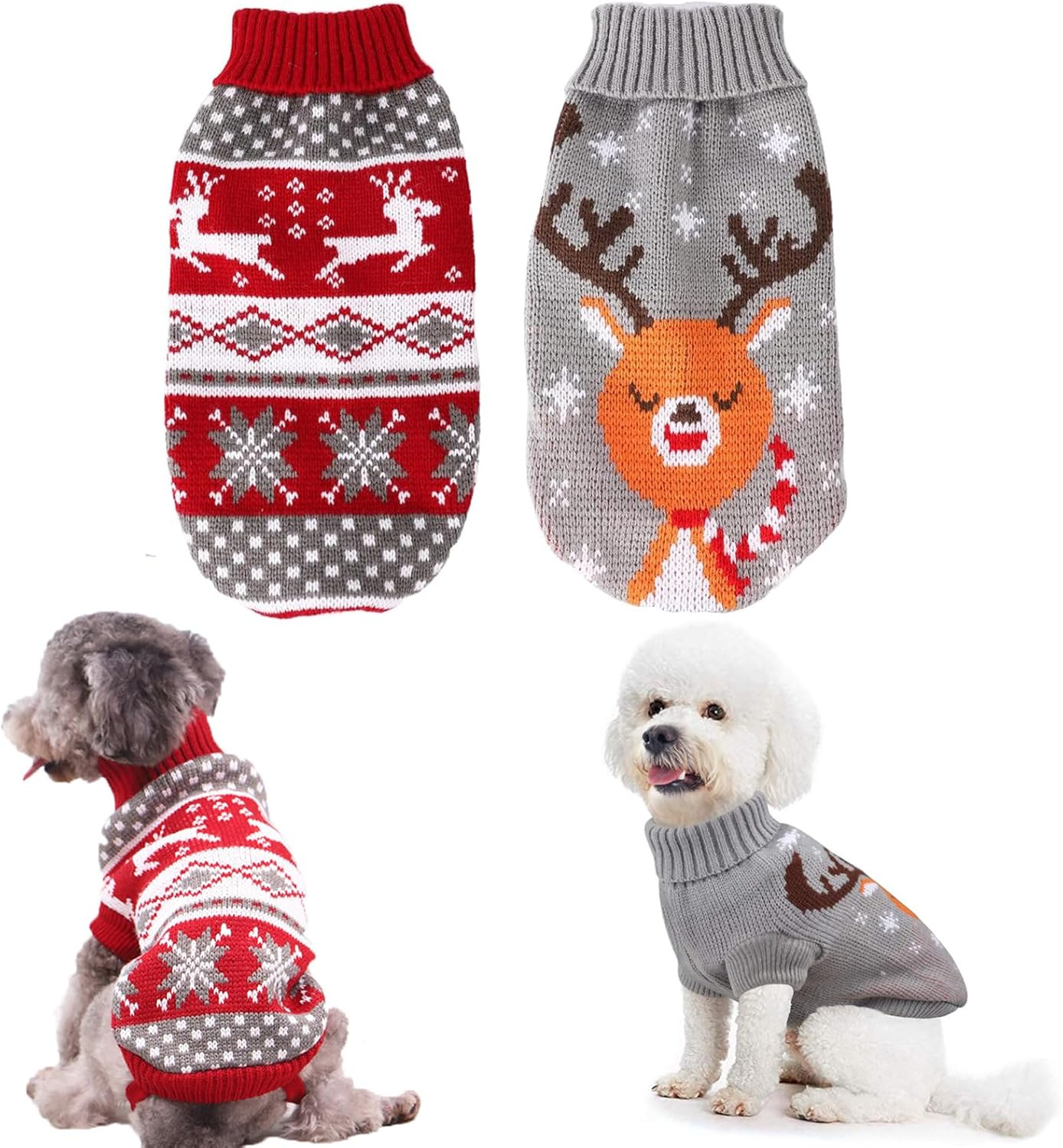 Small Dog Jumper, Dog Christmas Jumper, Soft Chihuahua Clothes, Warm