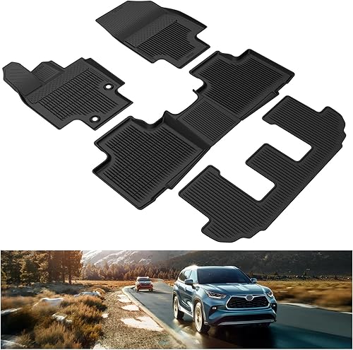 Miniatura 22 de KIWI MASTER Alfombrilla de maletero de carga para Toyota RAV4 2013-2018 Reemplazo OEM PT908-42135 para todo tipo de clima, alfombrillas TPE Slush