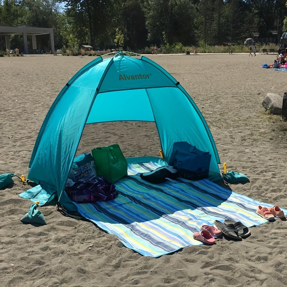 Ponadwymiarowy koc piknikowy na zewnątrz, odporna na piasek, przenośna mata plażowa na kemping, wędrówki i wakacje, idealna na rodzinne wycieczki i przygody w podróży
